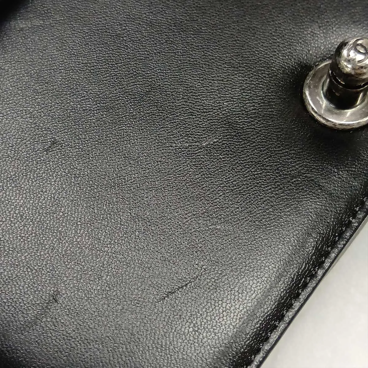 Boy Chanel 20 Small Lambskin Chain Shoulder Bag, Black with Gunmetal Hardware, 23210992, Serial Number 23, A67085 — view 10