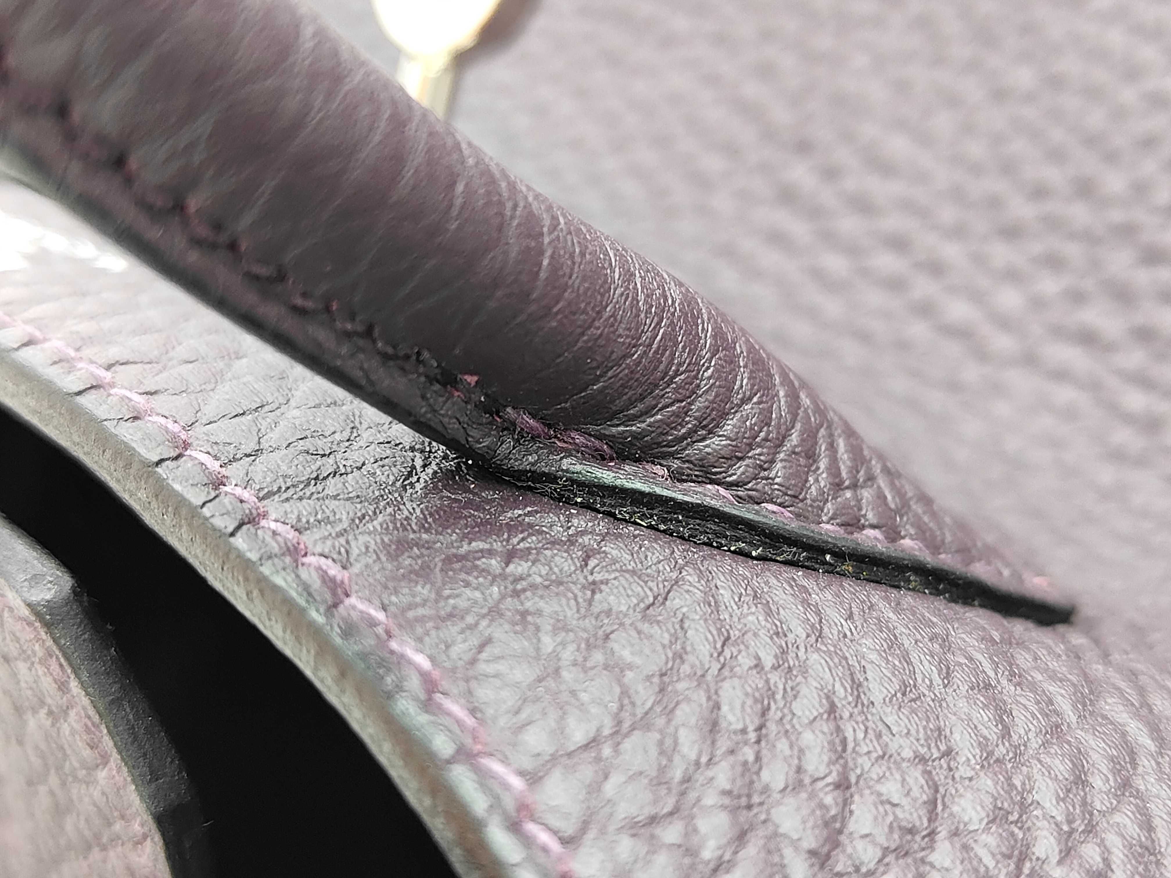 Birkin 25 Togo Raisin Silver Hardware D Stamp Handbag — view 7