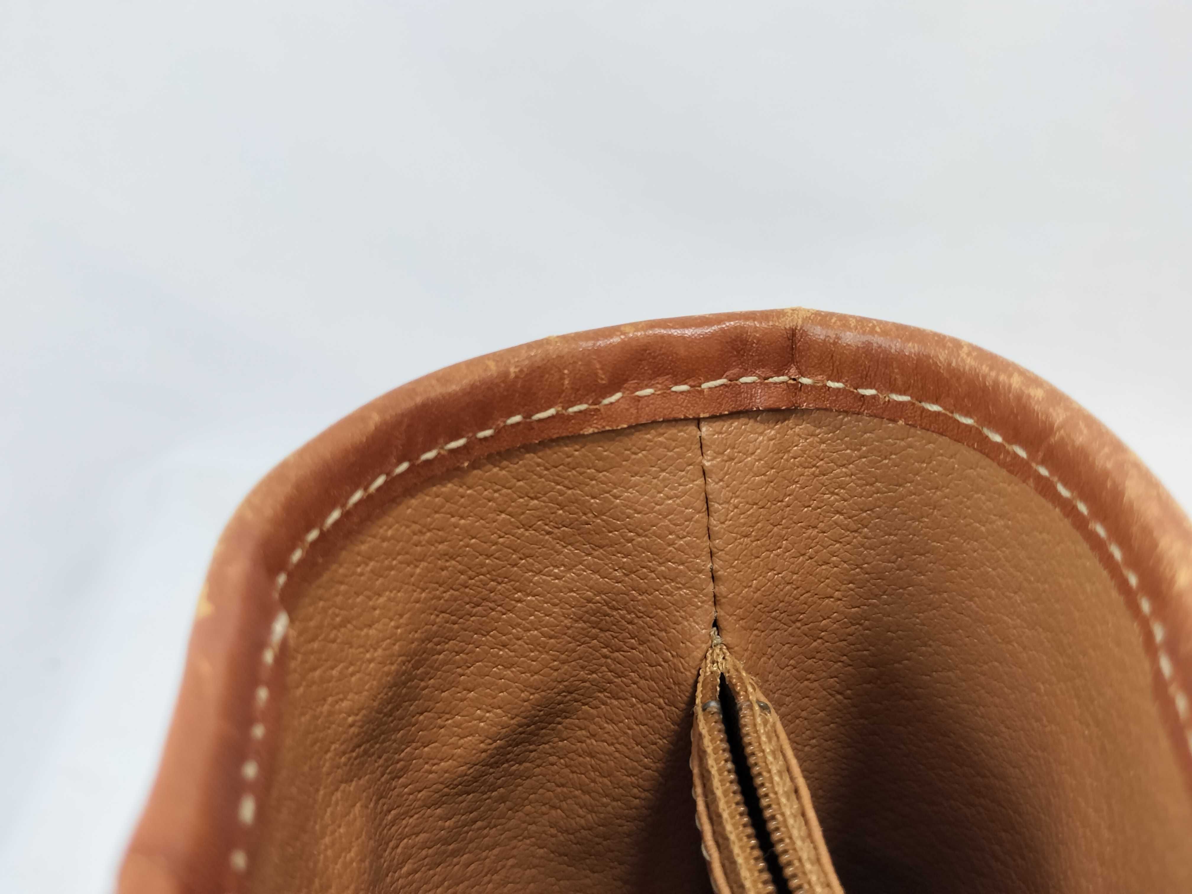 Macadam Pattern Bucket Tote Shoulder Bag — view 8