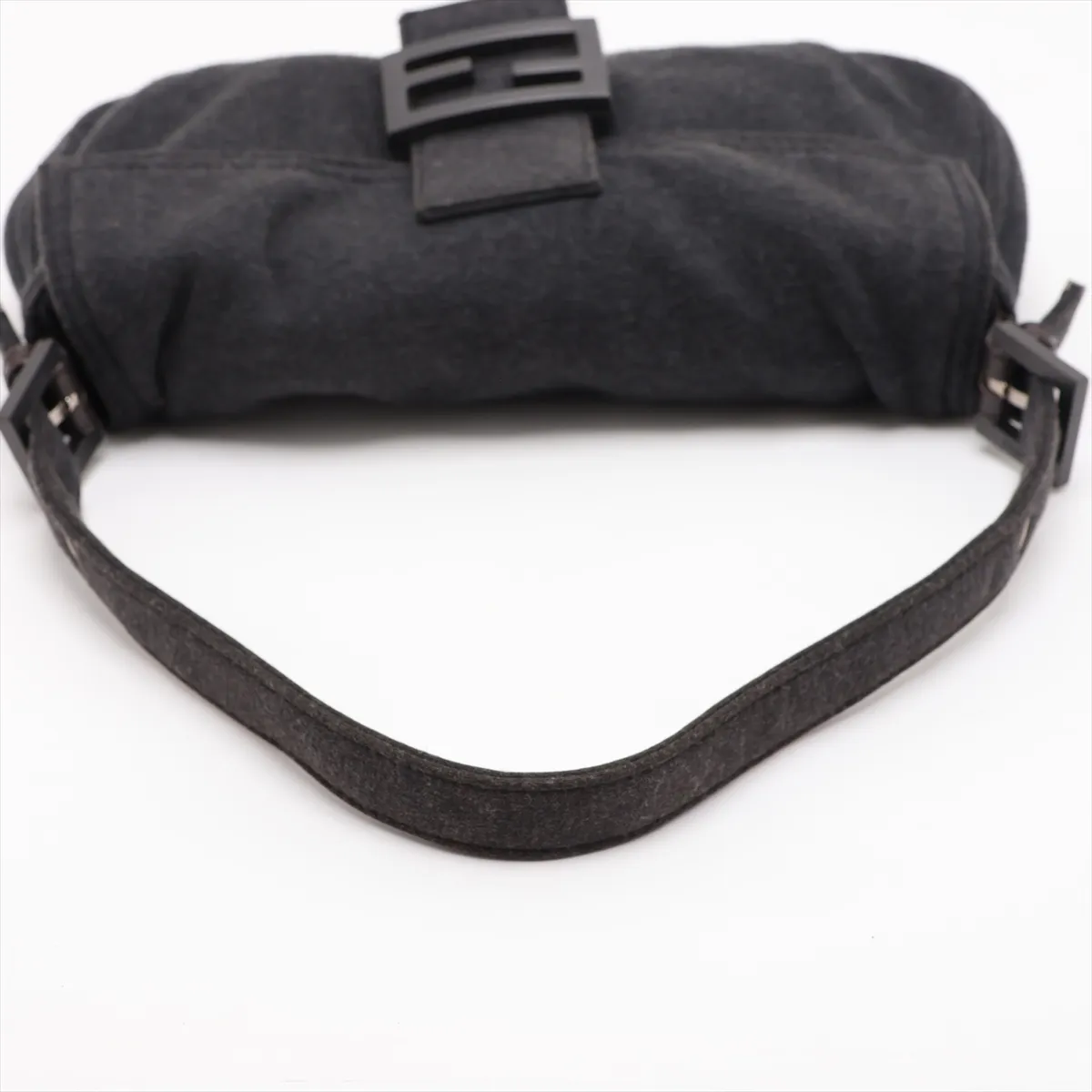 Mamma Bucket 26424 Cotton Shoulder Bag, Gray — view 5