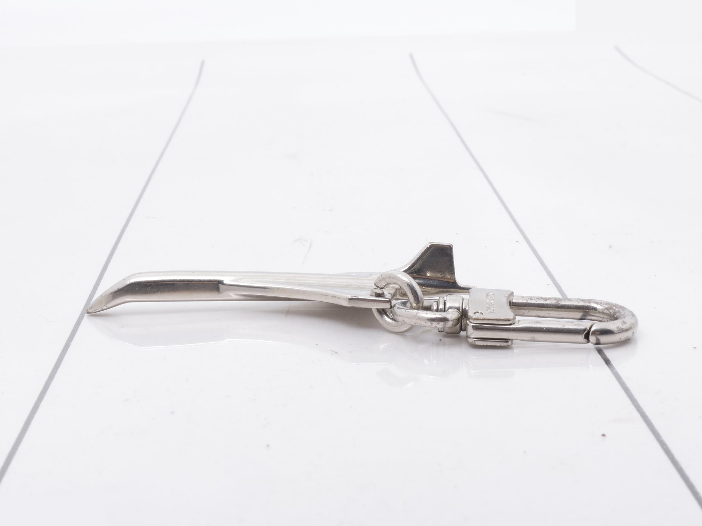 LV Keychain Charm Airplane Motif Key Chain — view 3
