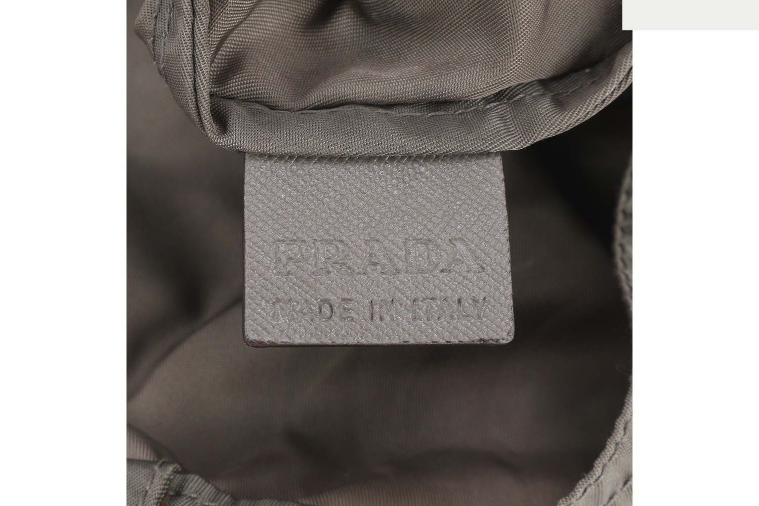 Tessuto Nylon Robot Patchwork Leather Tote Bag — view 8