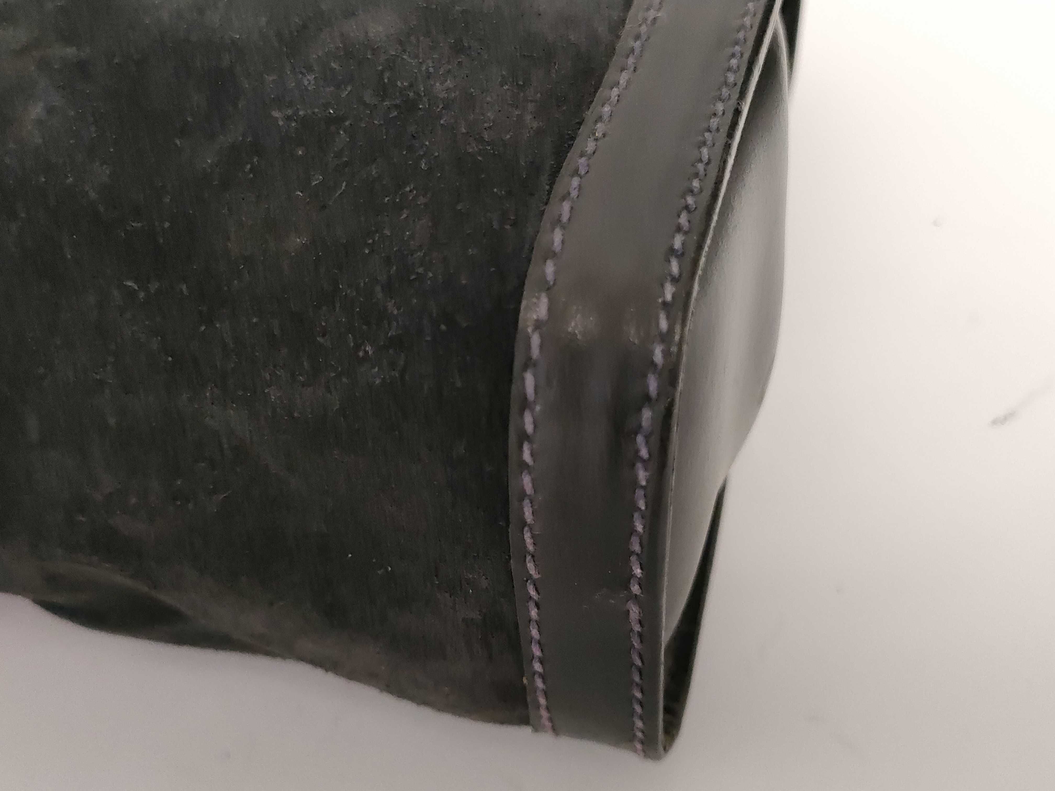 Clutch Bag, Sherry Line, Suede Clutch Bag — view 5