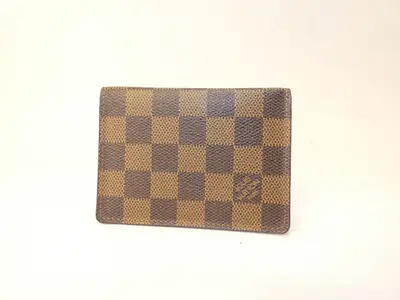 Damier Bi-fold Pass Case, Card Case
