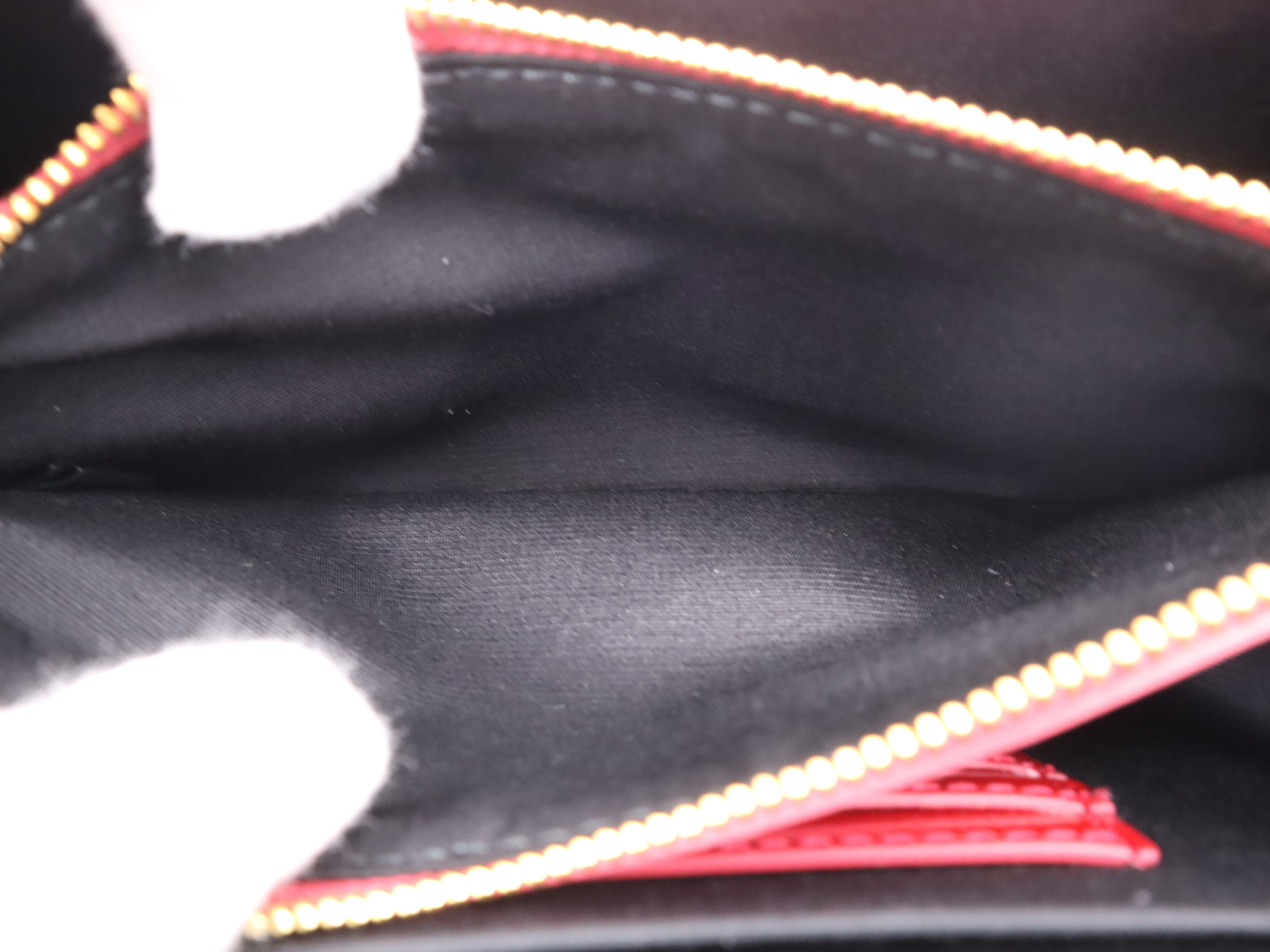 Serpenti Forever Enamel Shoulder Bag, Red with Gold Hardware, Includes Dust Bag. — view 12