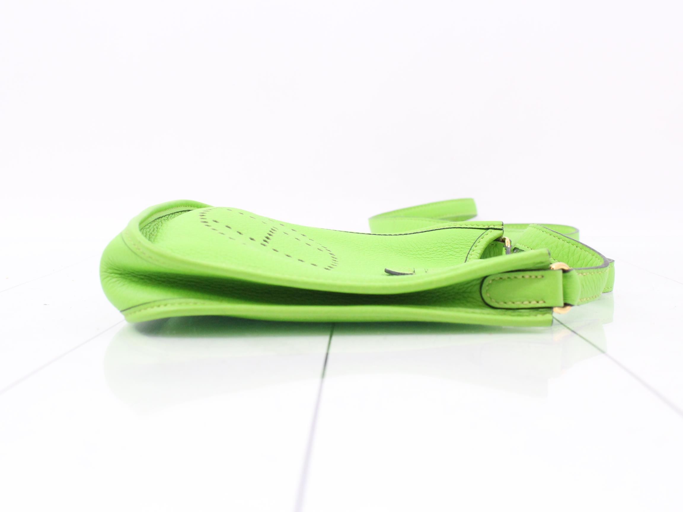 Evelyn TPM Taurillon Apple Green — view 3