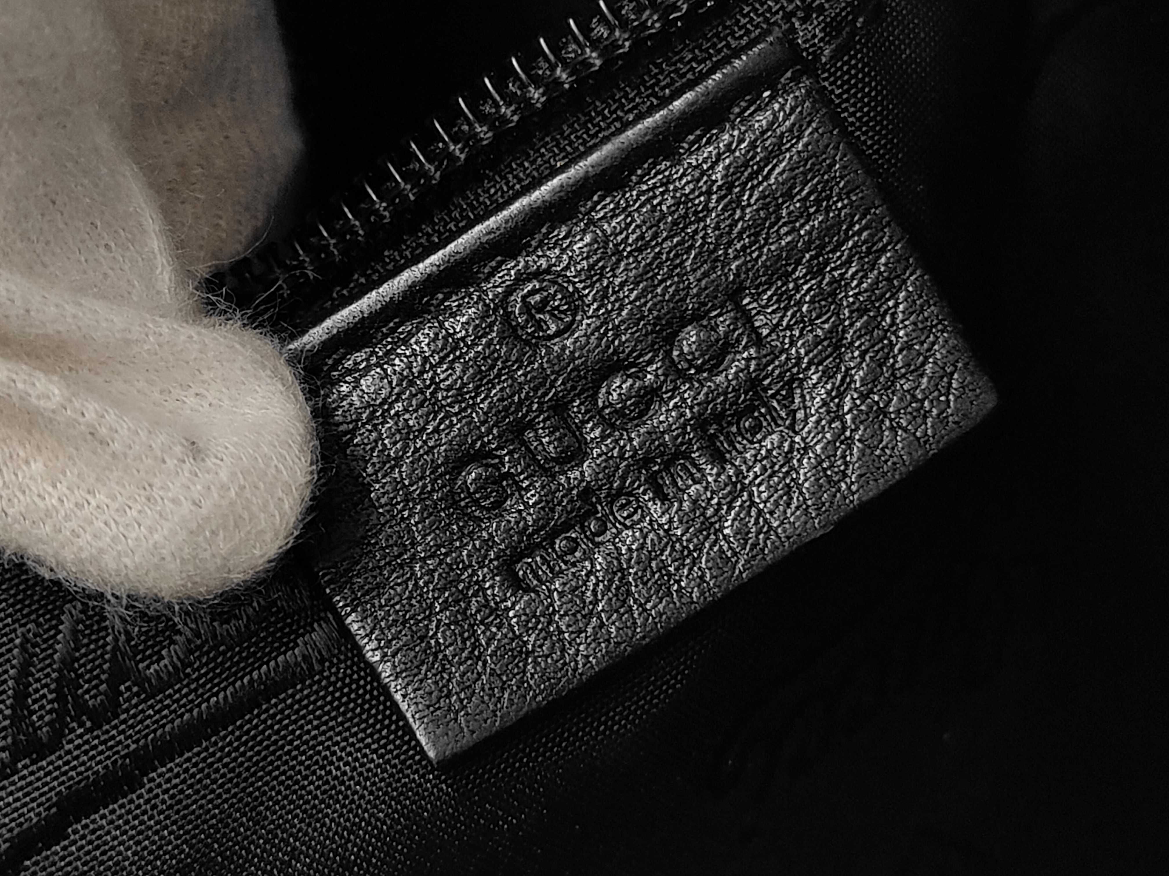 Guccissima Shoulder Bag, Black, 201448 — view 11