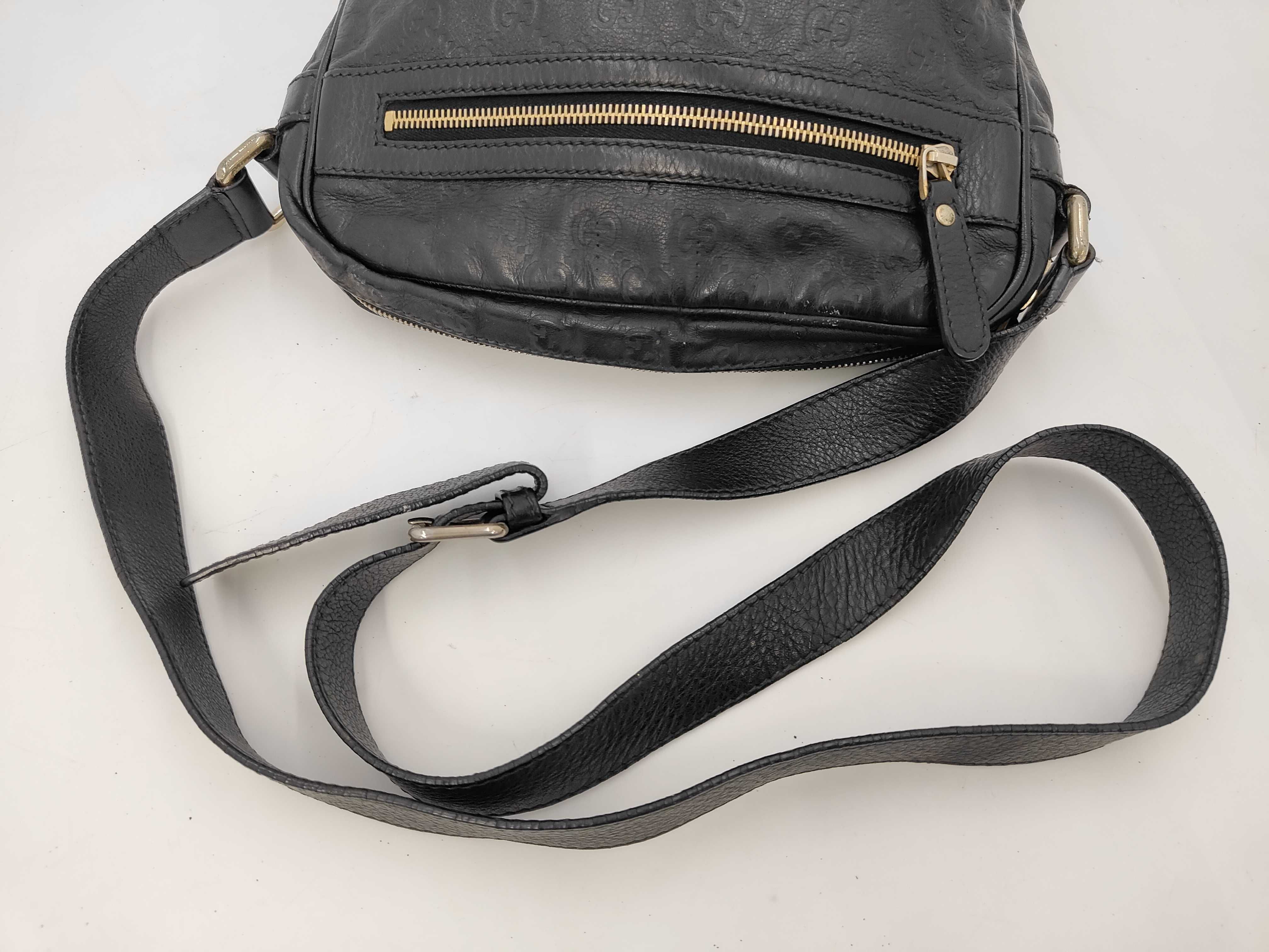 Guccissima Shoulder Bag, Black, 201448 — view 5