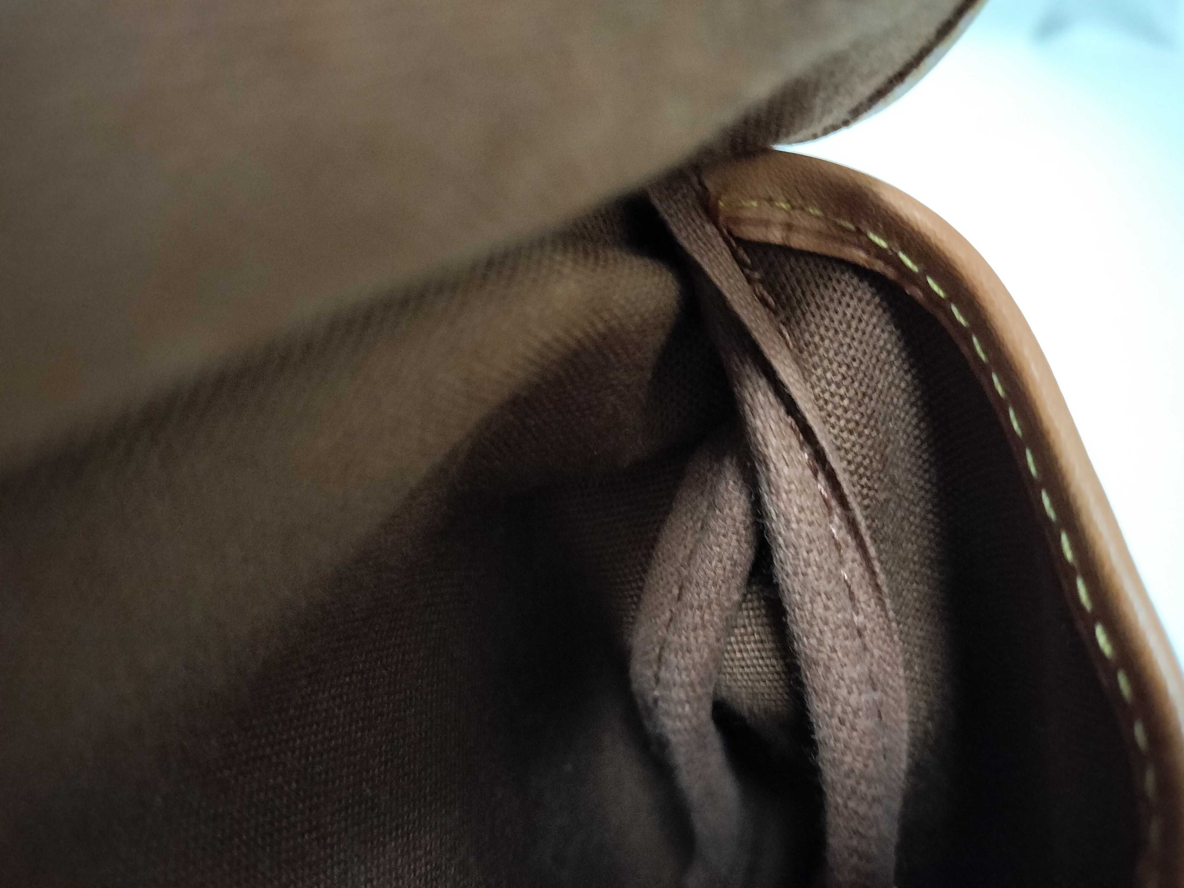 Monogram Vuitton Saumur Shoulder Bag — view 9