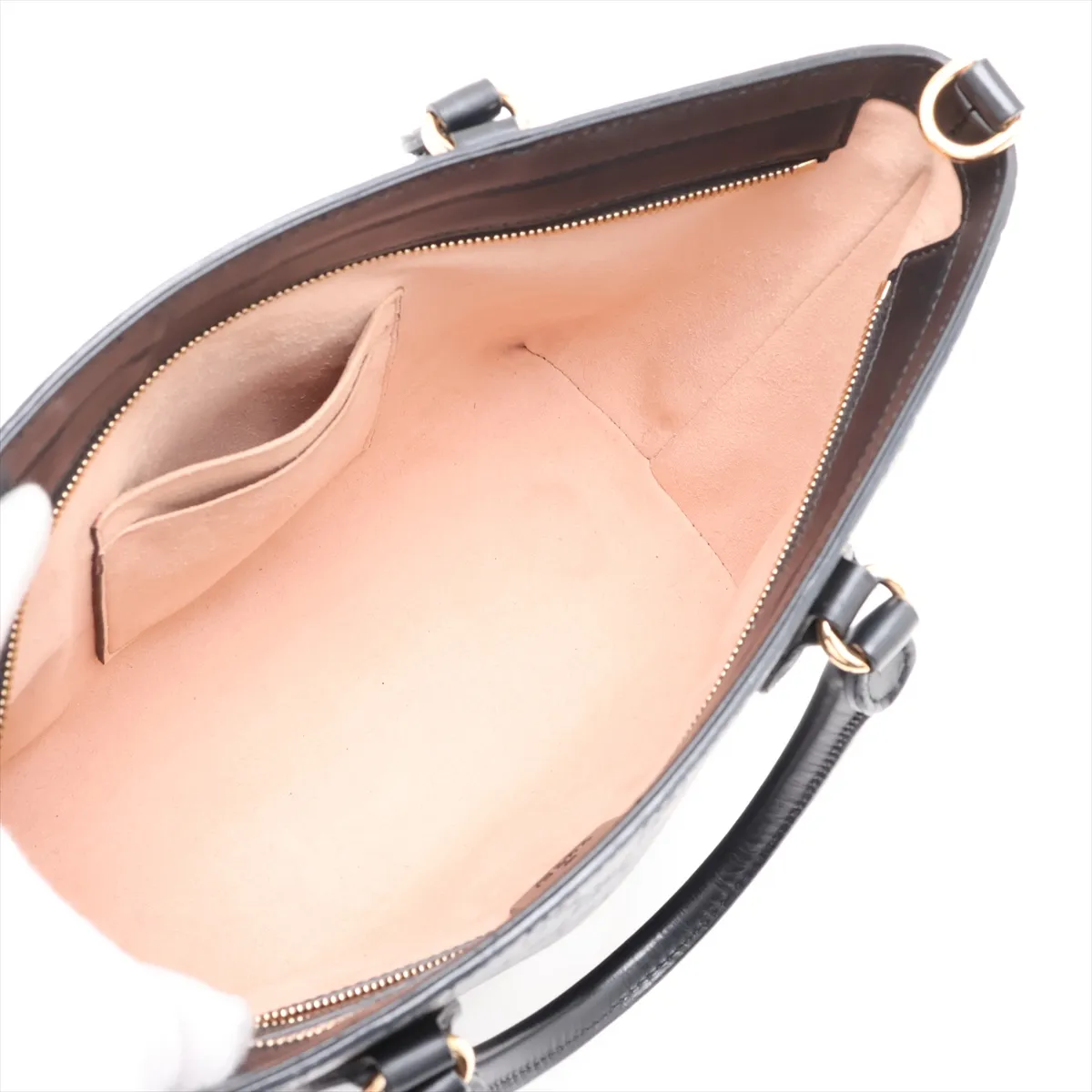 Guccissima Leather Handbag, Black — view 7