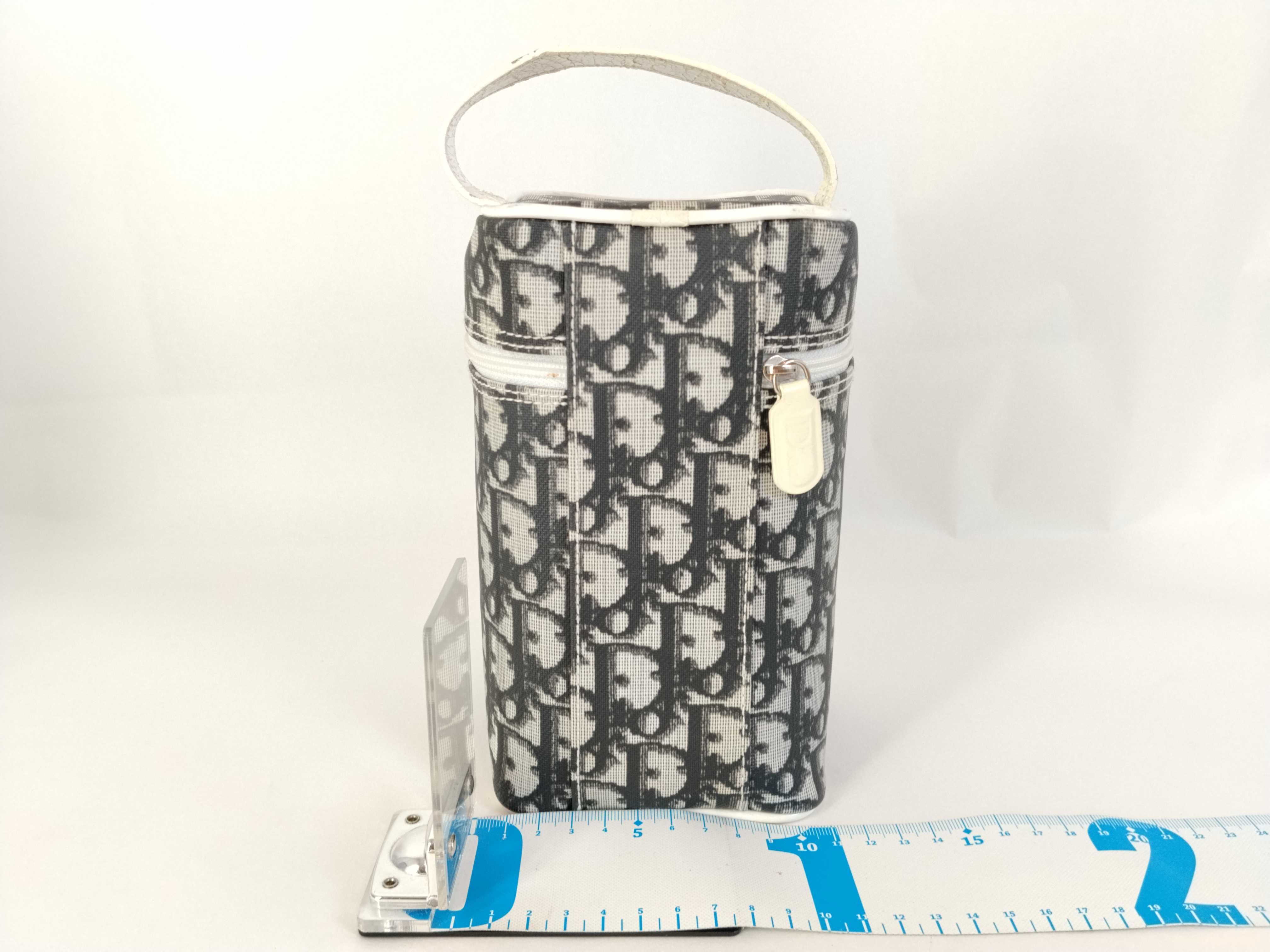 Trotter Christian Dior Trotter Canvas Vanity Bag — view 2