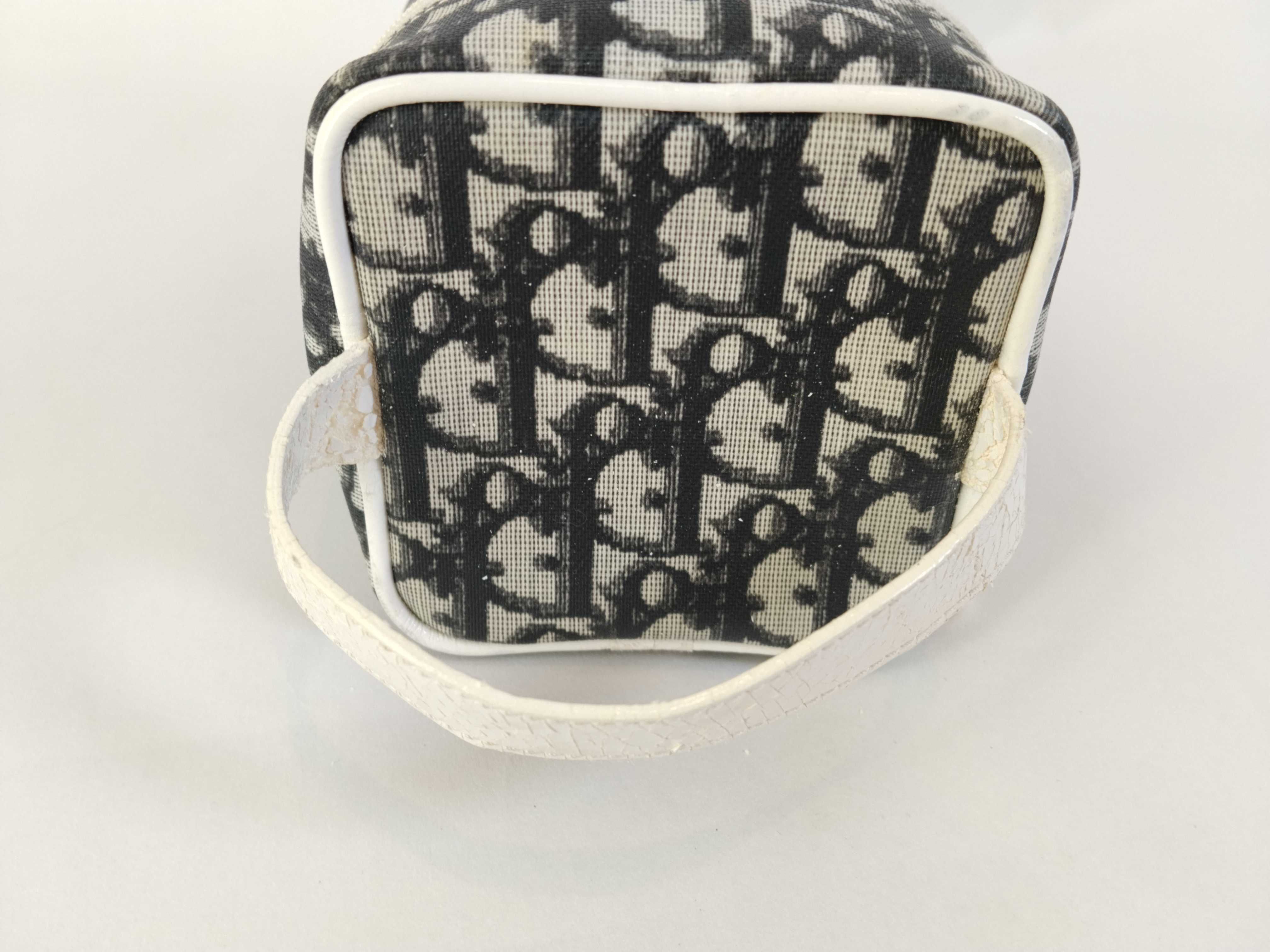 Trotter Christian Dior Trotter Canvas Vanity Bag — view 3