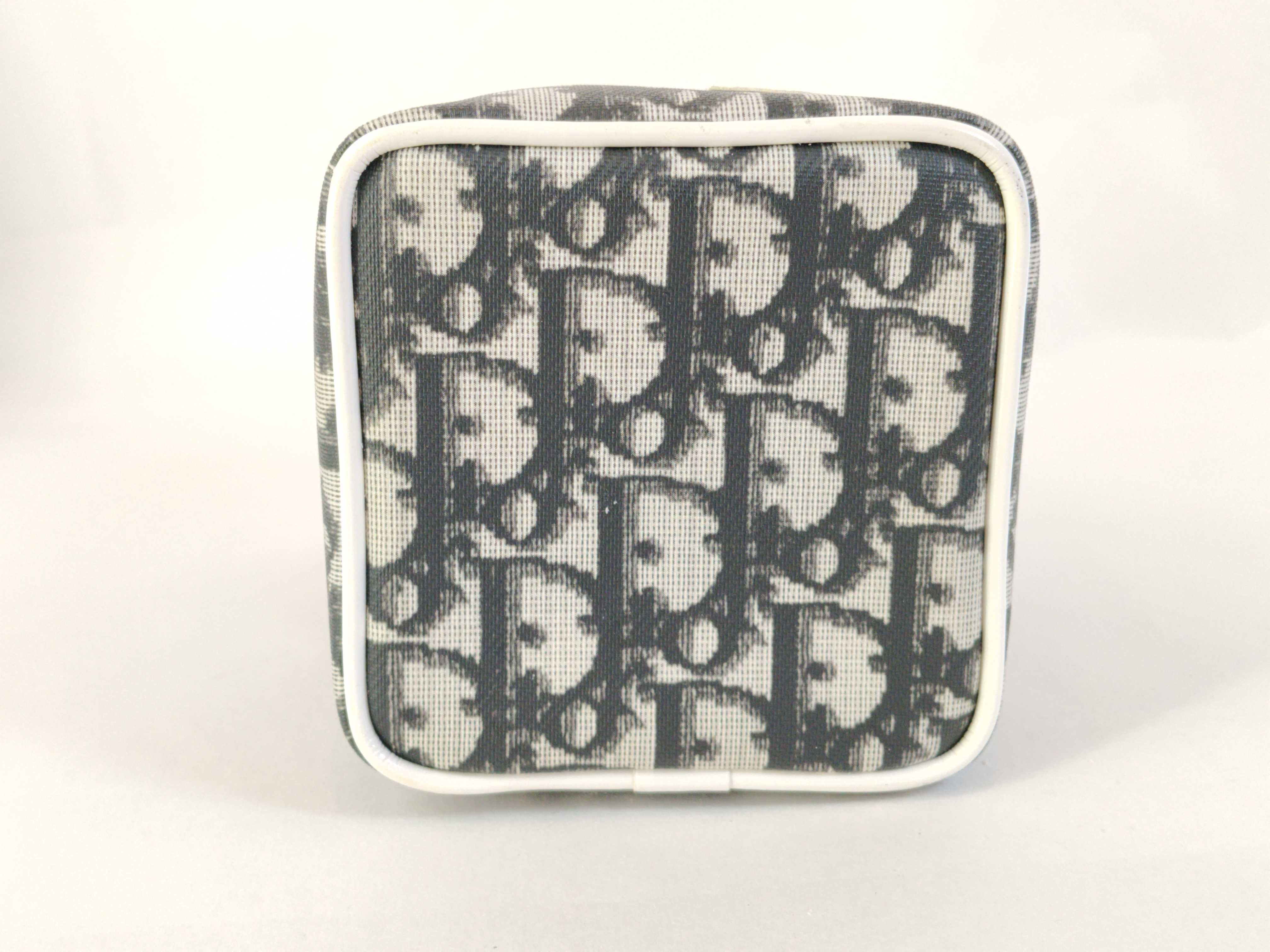 Trotter Christian Dior Trotter Canvas Vanity Bag — view 8