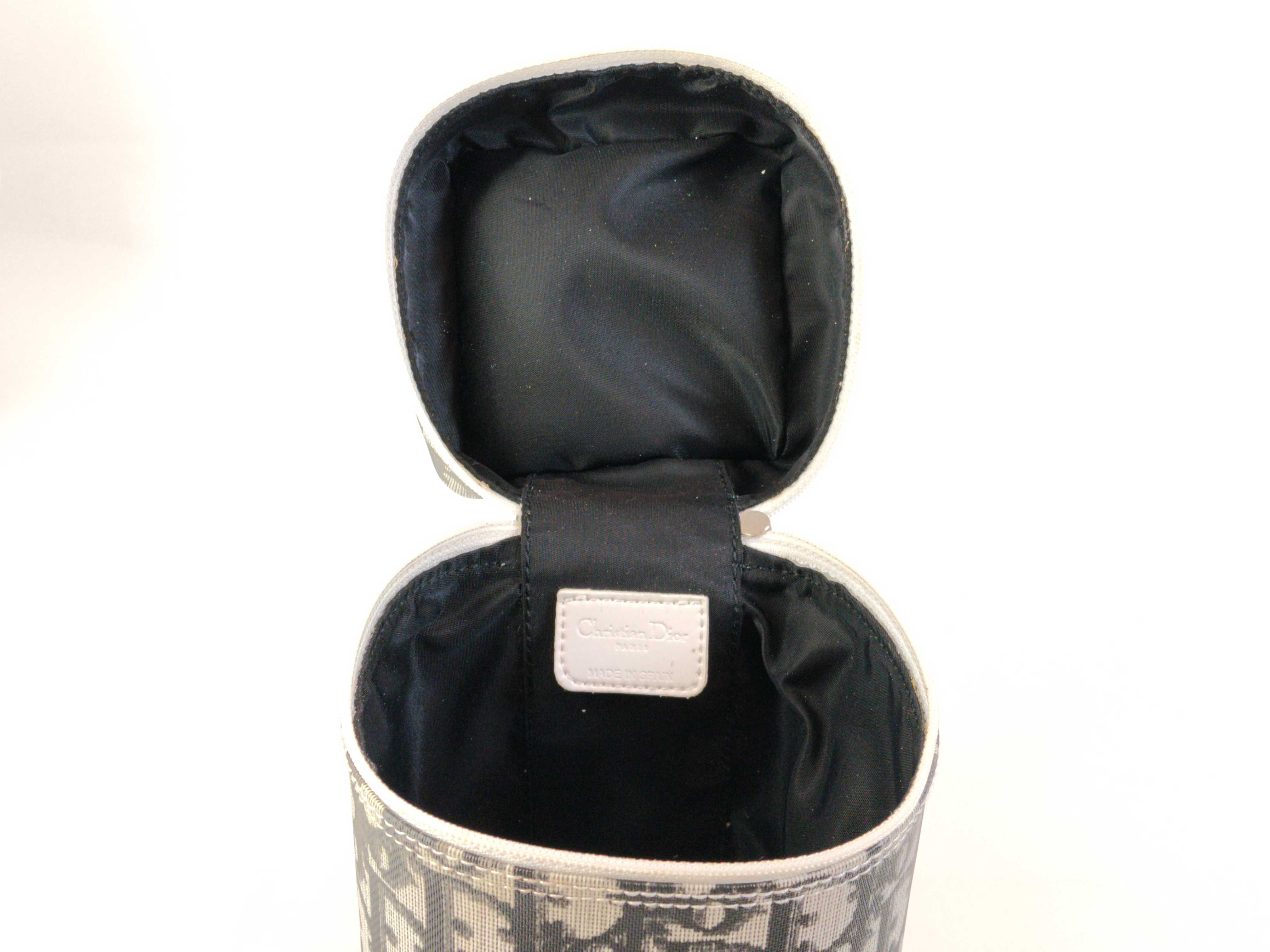 Trotter Christian Dior Trotter Canvas Vanity Bag — view 10
