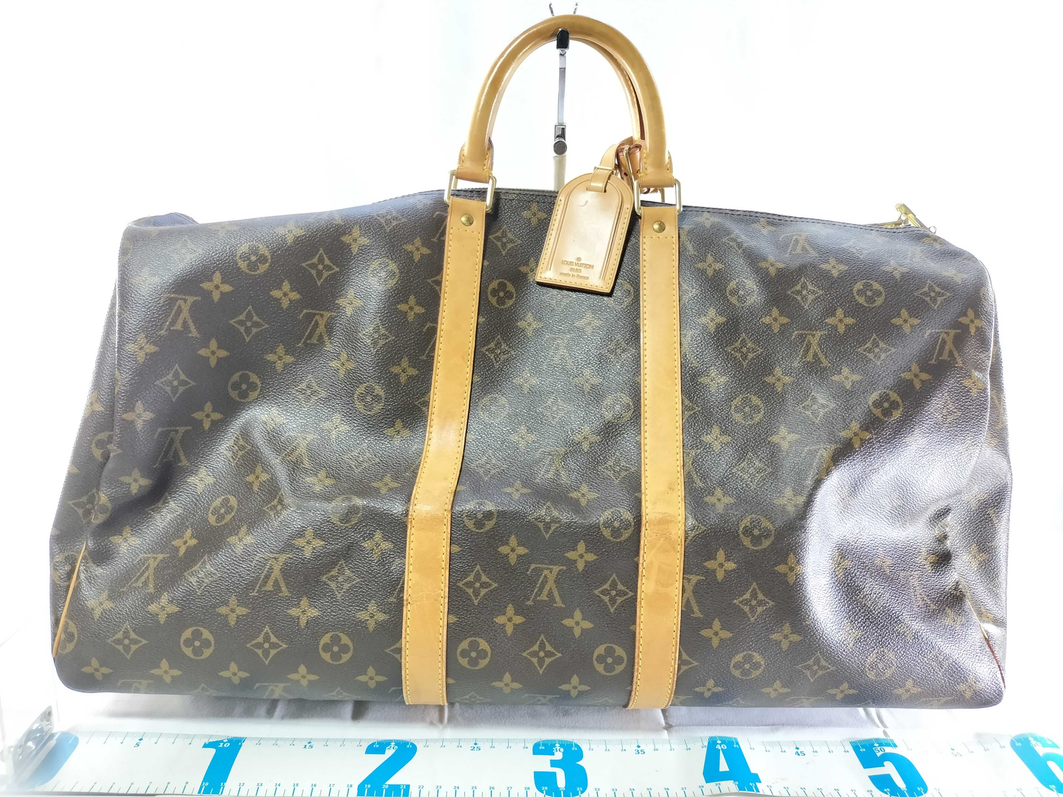 Monogram M41414 Keepall Bandoulière 55 Boston Bag — view 2