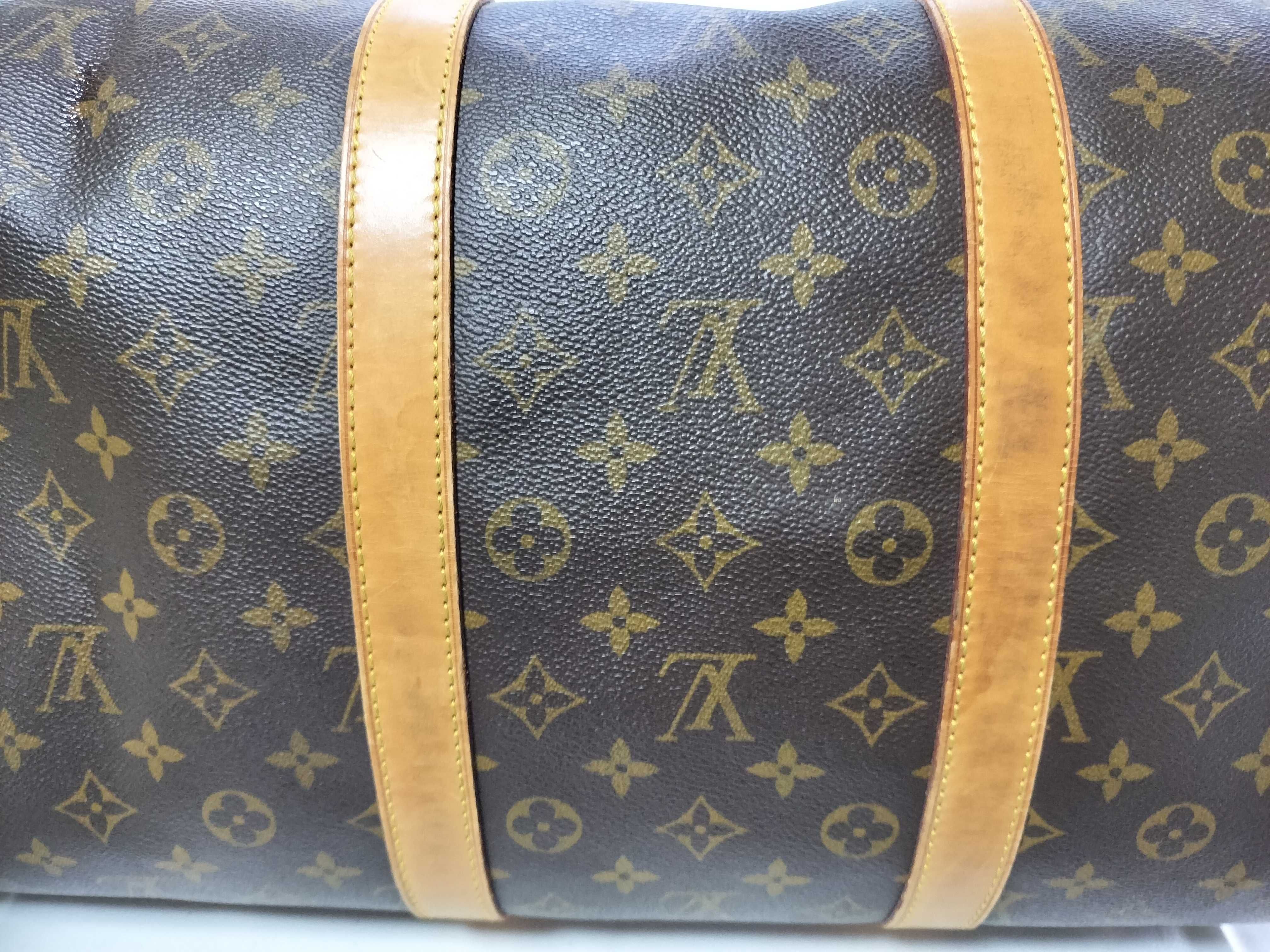 Monogram M41414 Keepall Bandoulière 55 Boston Bag — view 8
