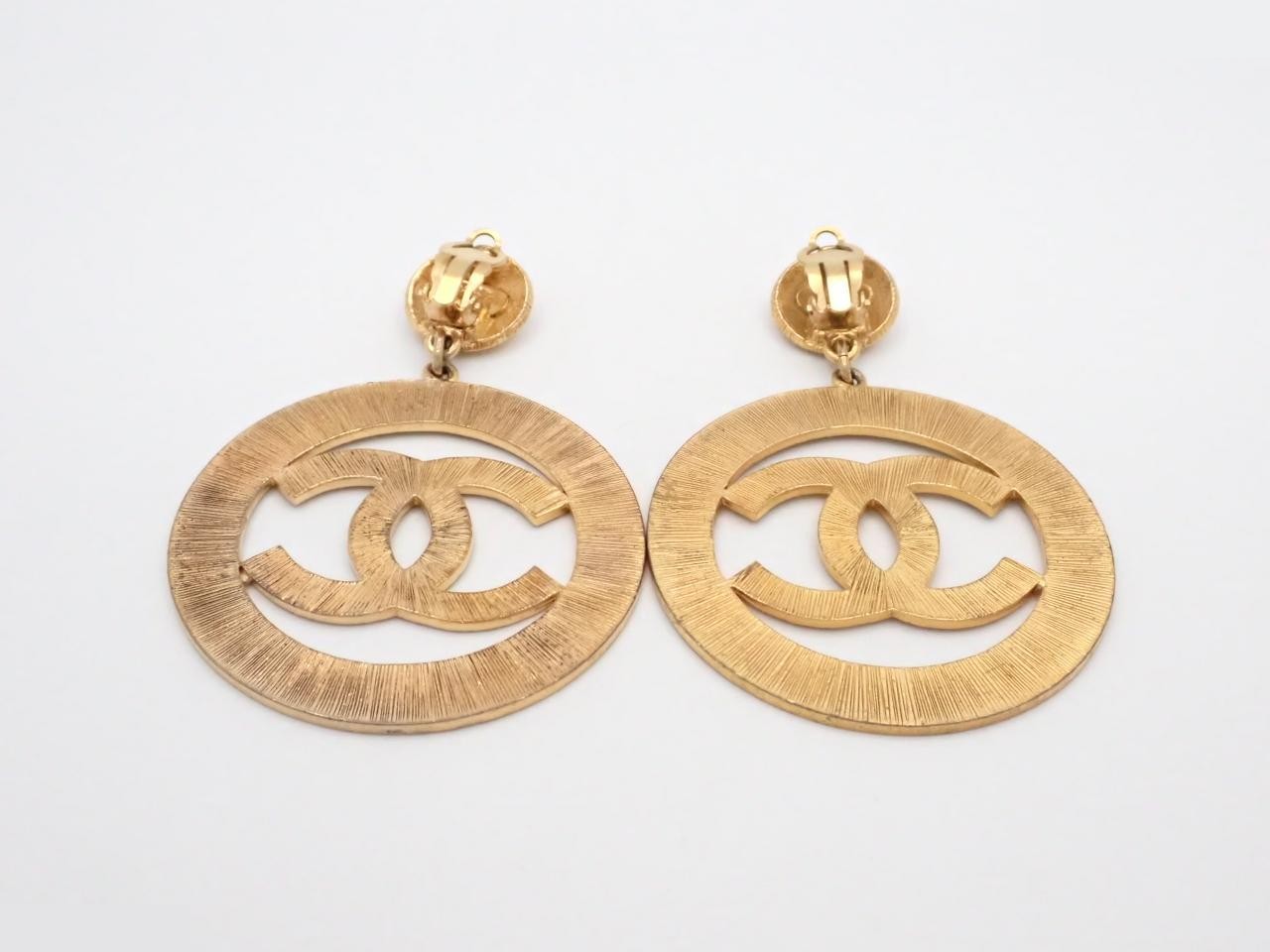 earrings with Coco Mark — view 2