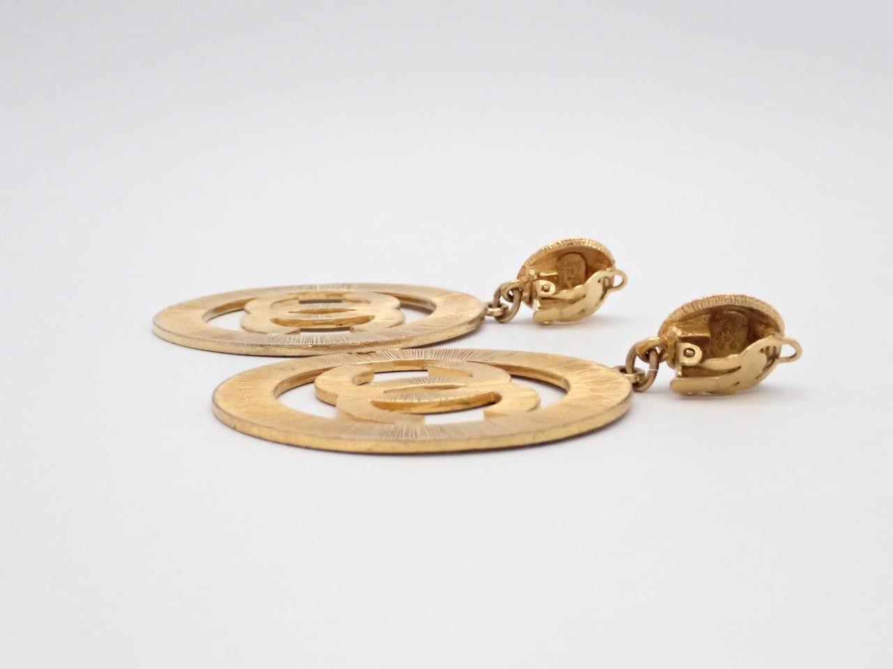 earrings with Coco Mark — view 3