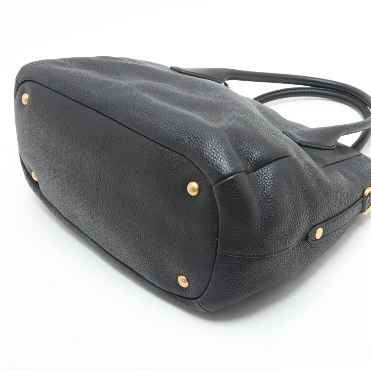 leather handbag black — view 3