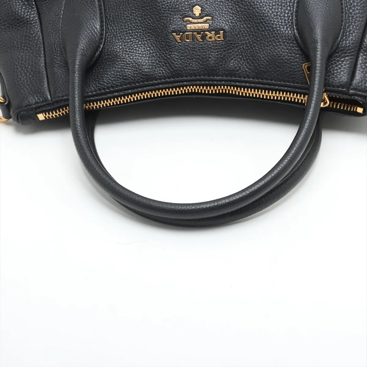 leather handbag black — view 5