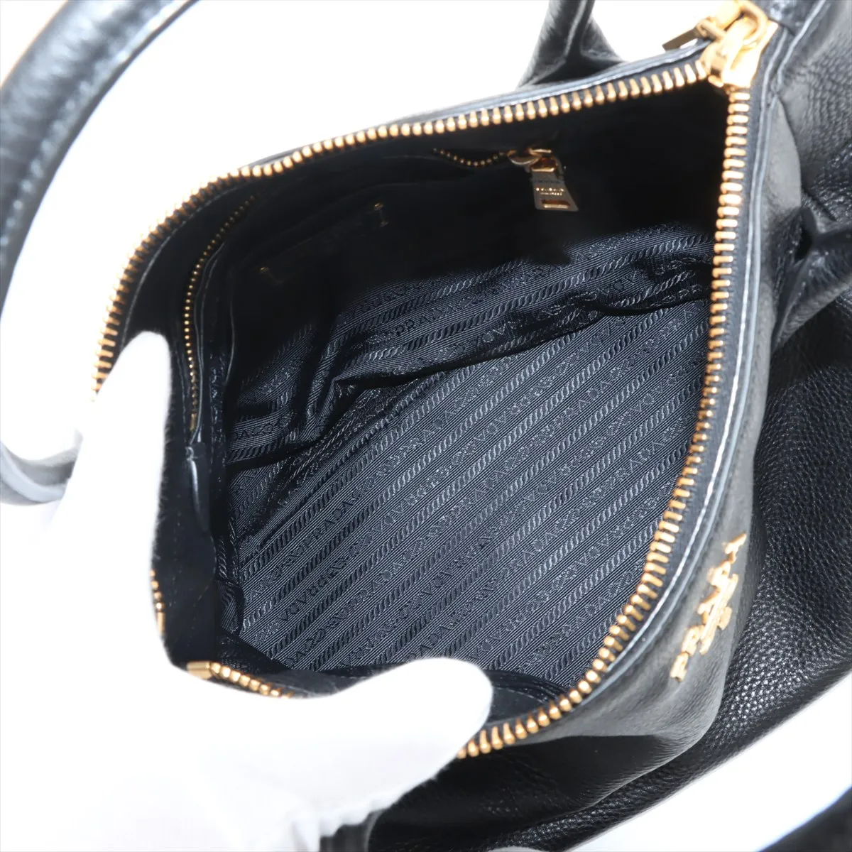 leather handbag black — view 8