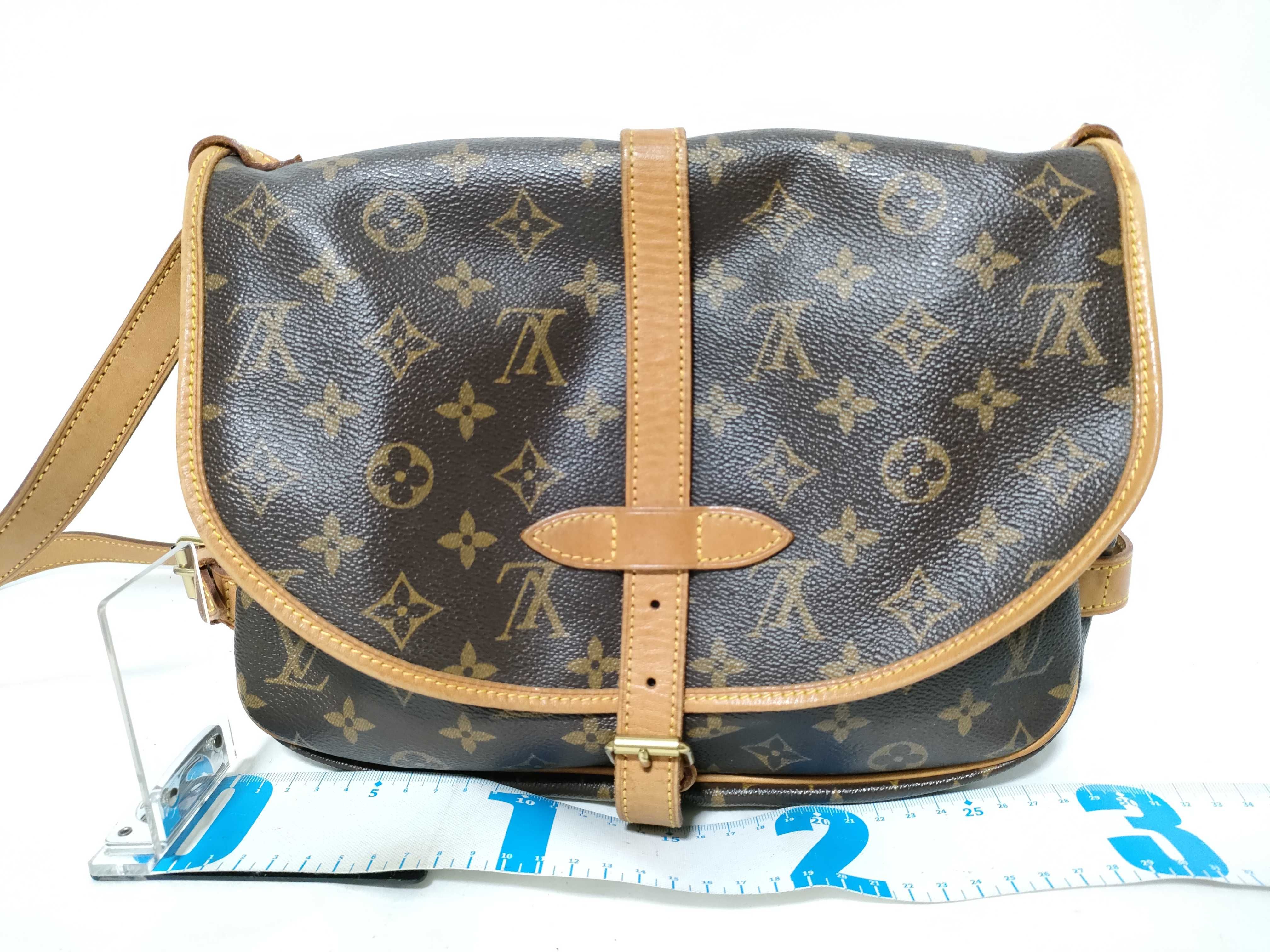 Monogram LV Saumur 30 Shoulder Bag — view 2
