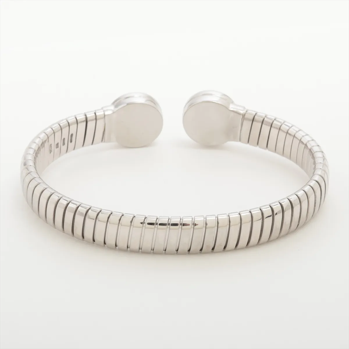 Tubogas Diamond Bracelet, Steel, 26.6g, — view 2