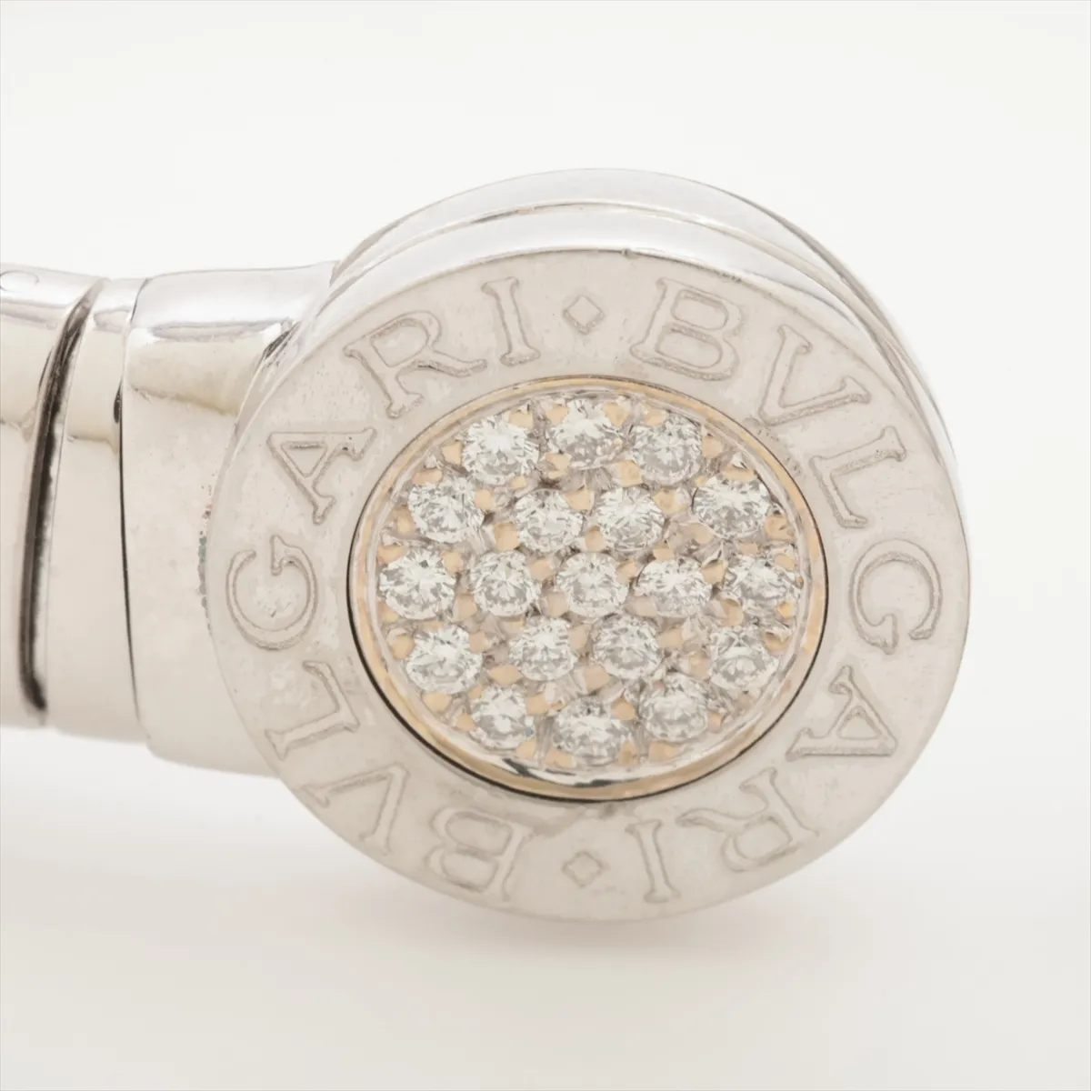 Tubogas Diamond Bracelet, Steel, 26.6g, — view 6