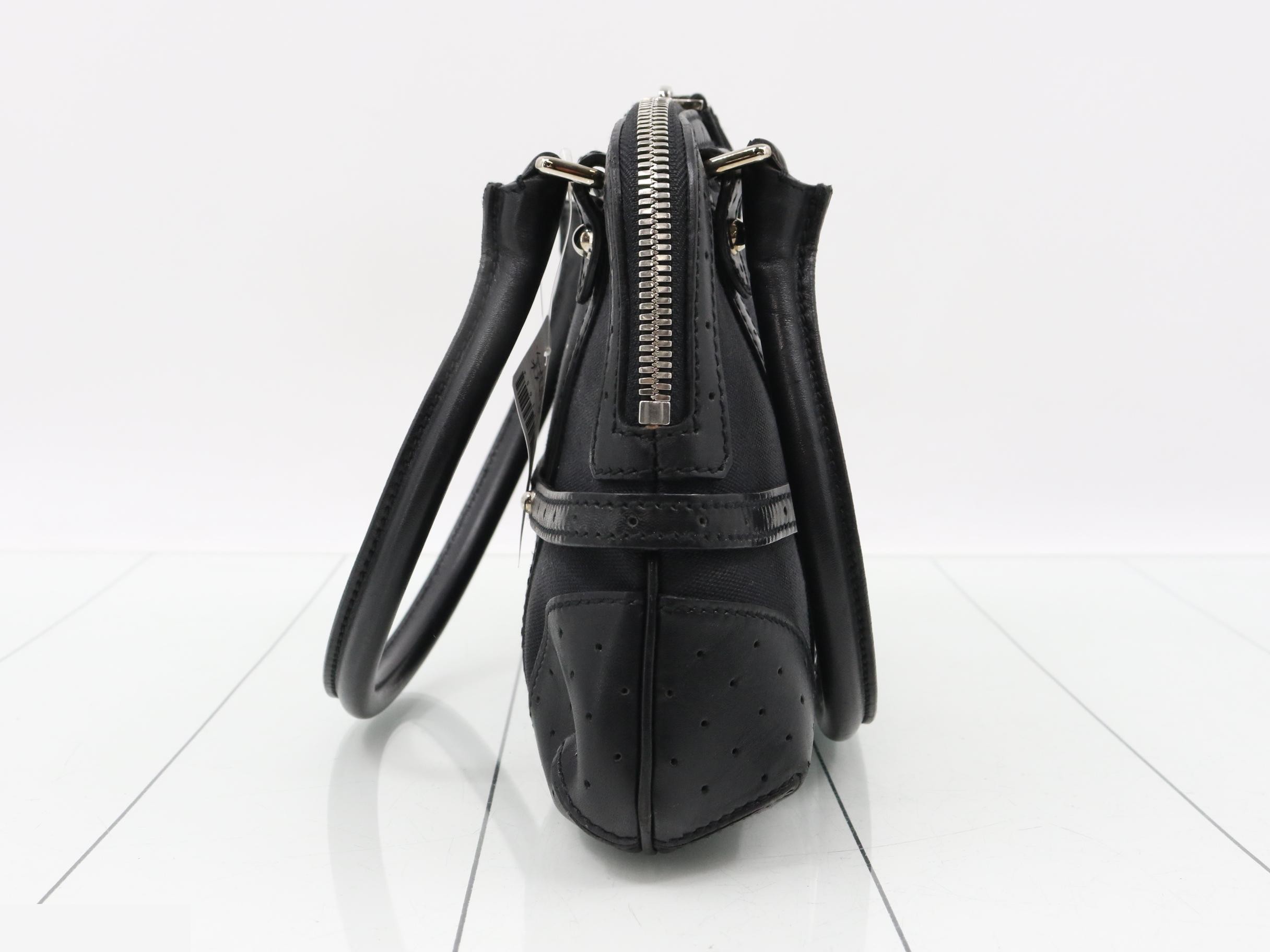 Interlocking canvas leather — view 4