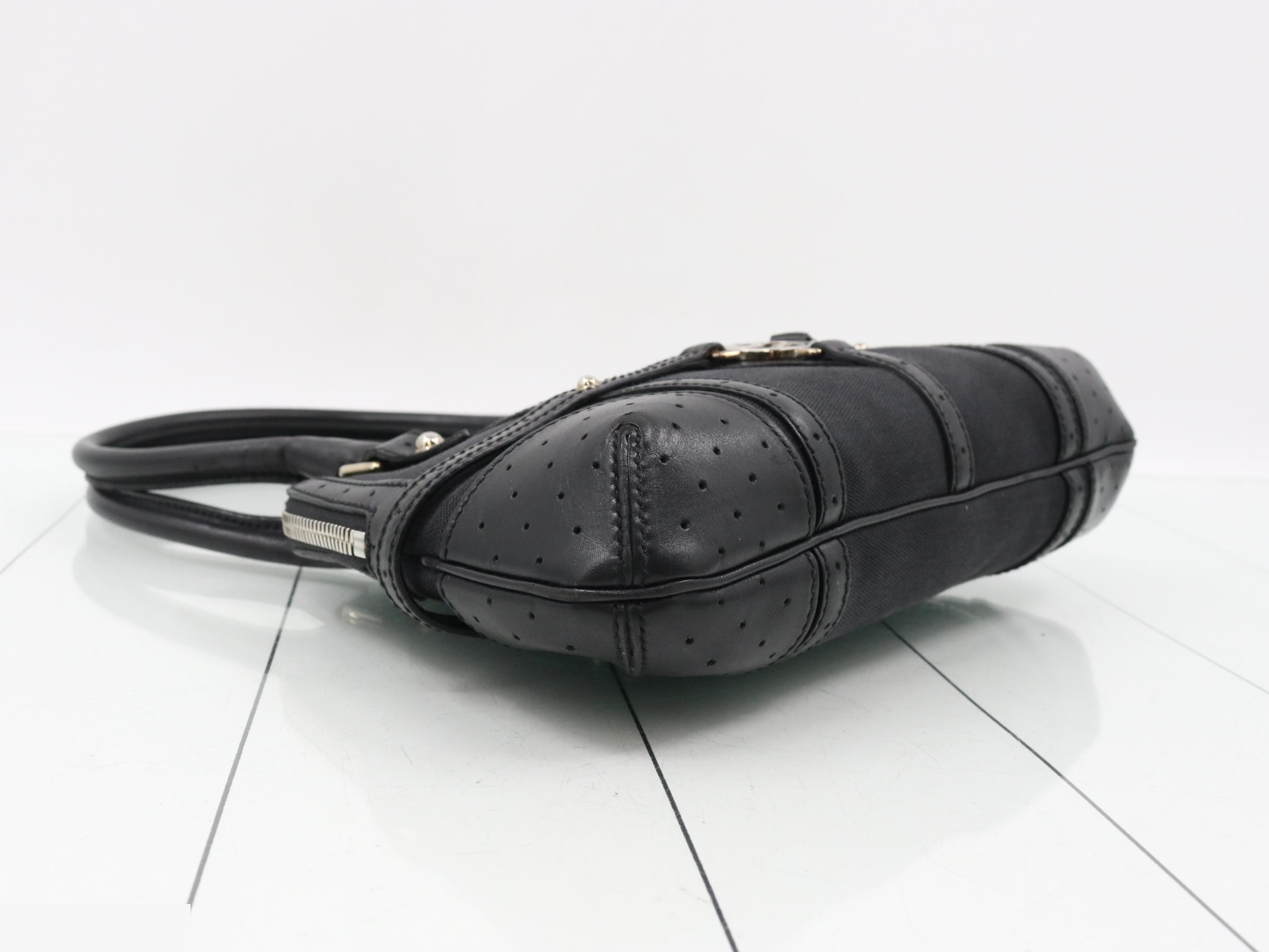 Interlocking canvas leather — view 5