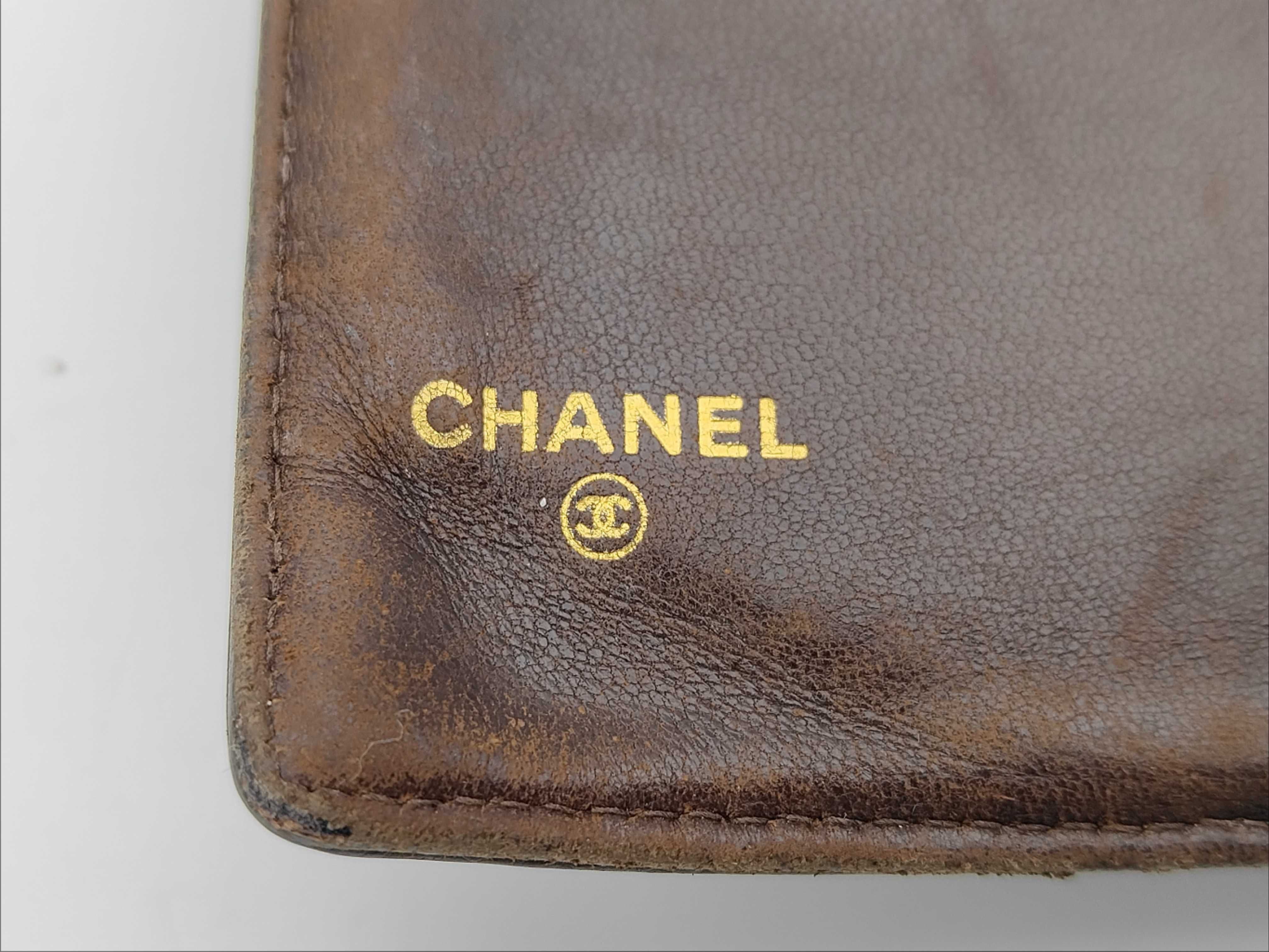 Long Wallet, Caviar Leather, Coco Mark, with Seal, Serial Number 5, Clasp Closure — view 11