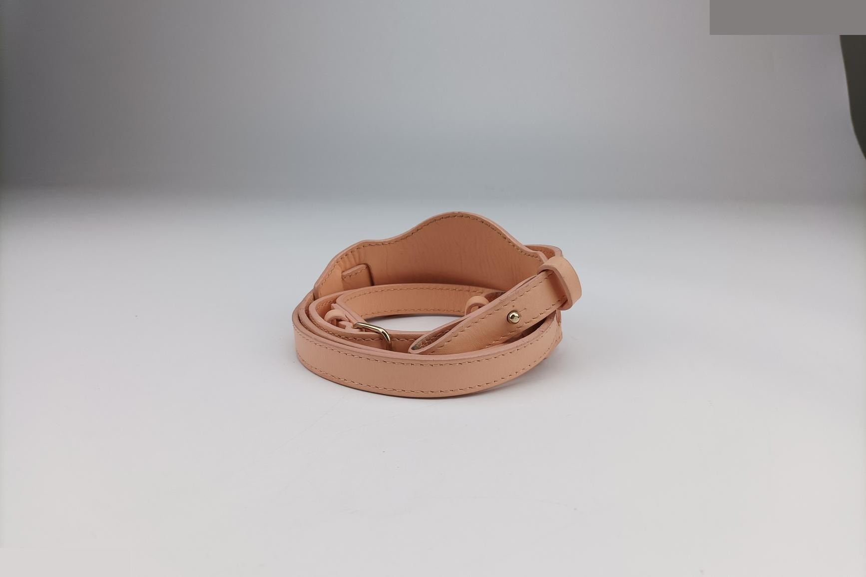 Padlock Leather x Canvas Navy x Pink x Beige — view 11