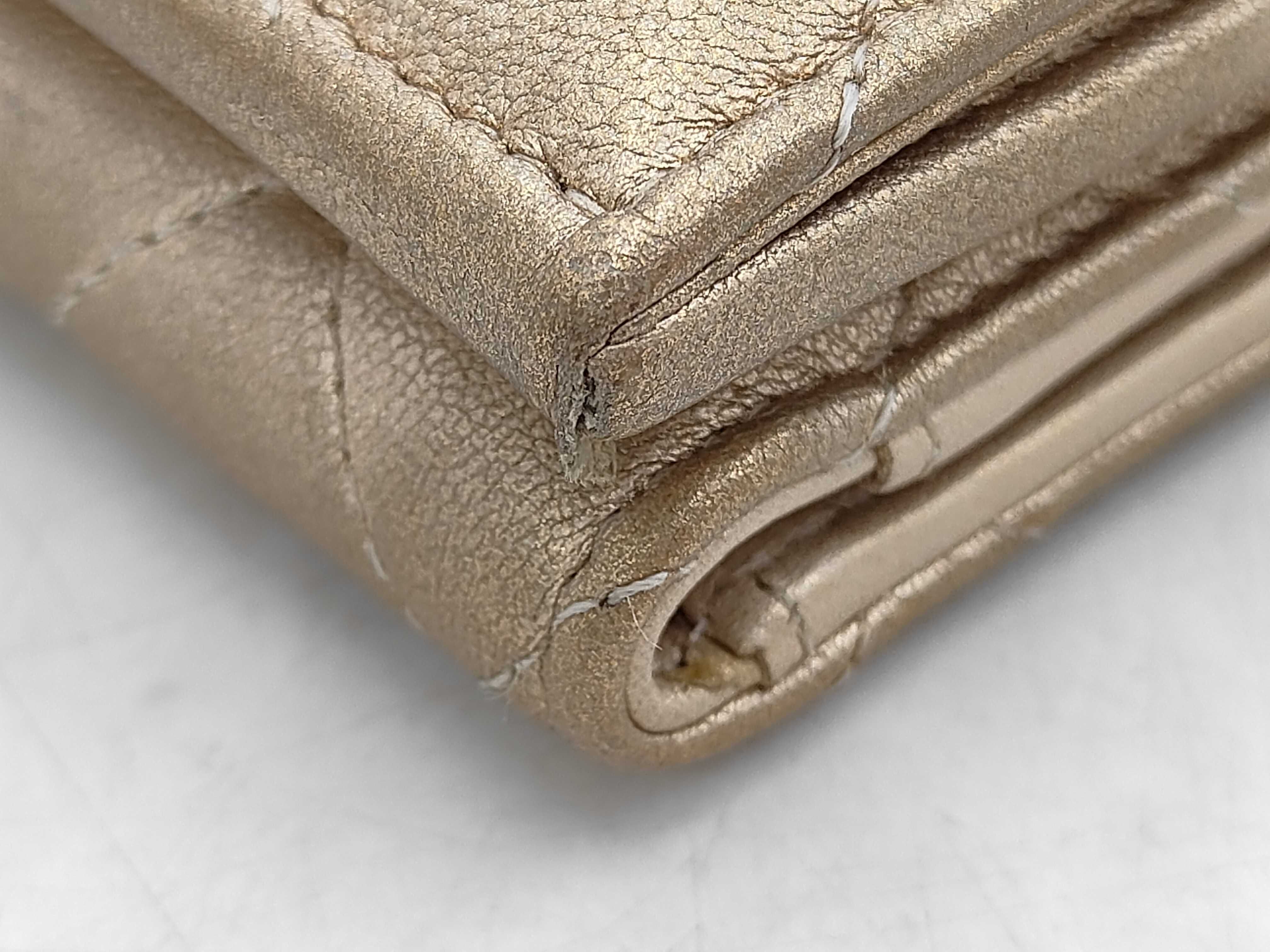Trifold Wallet Matelasse Gold Wallet — view 3
