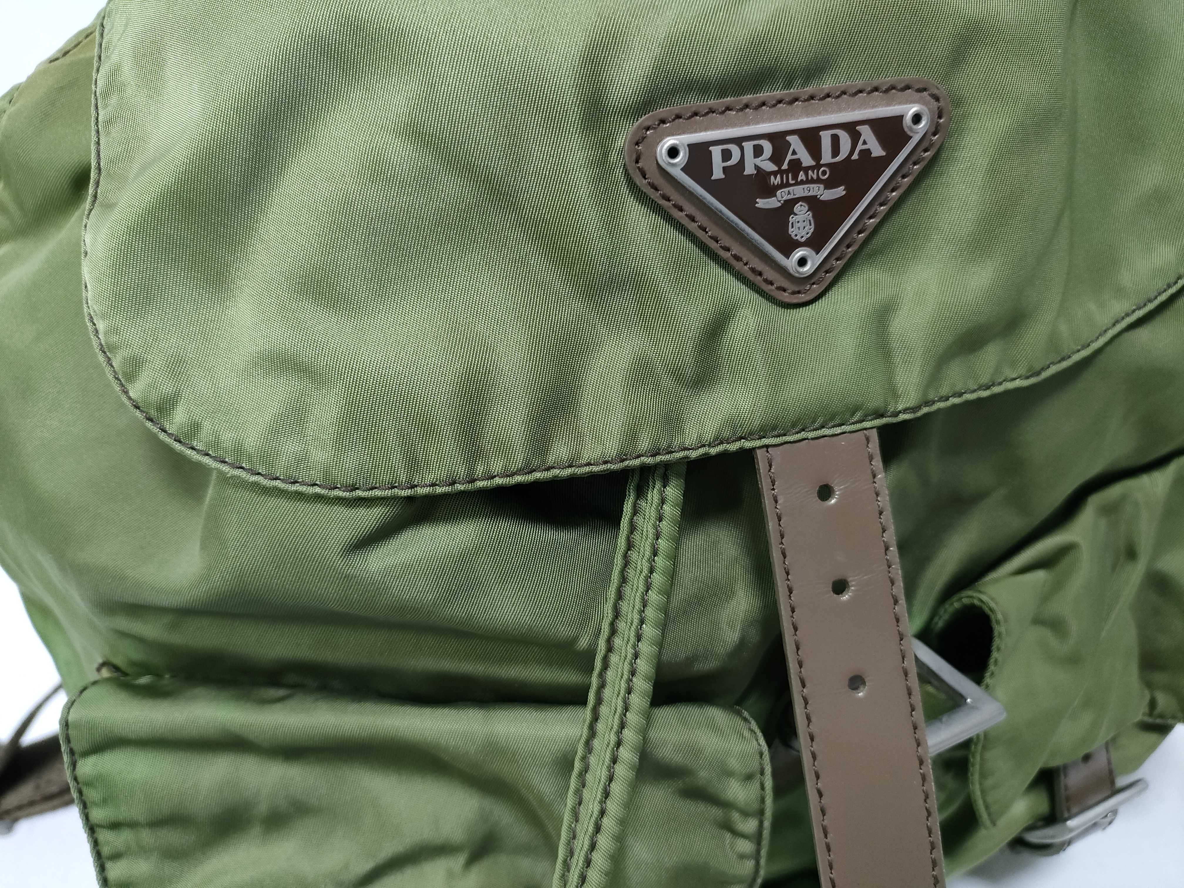 Nylon Backpack, Khaki Bag, Rucksack — view 12