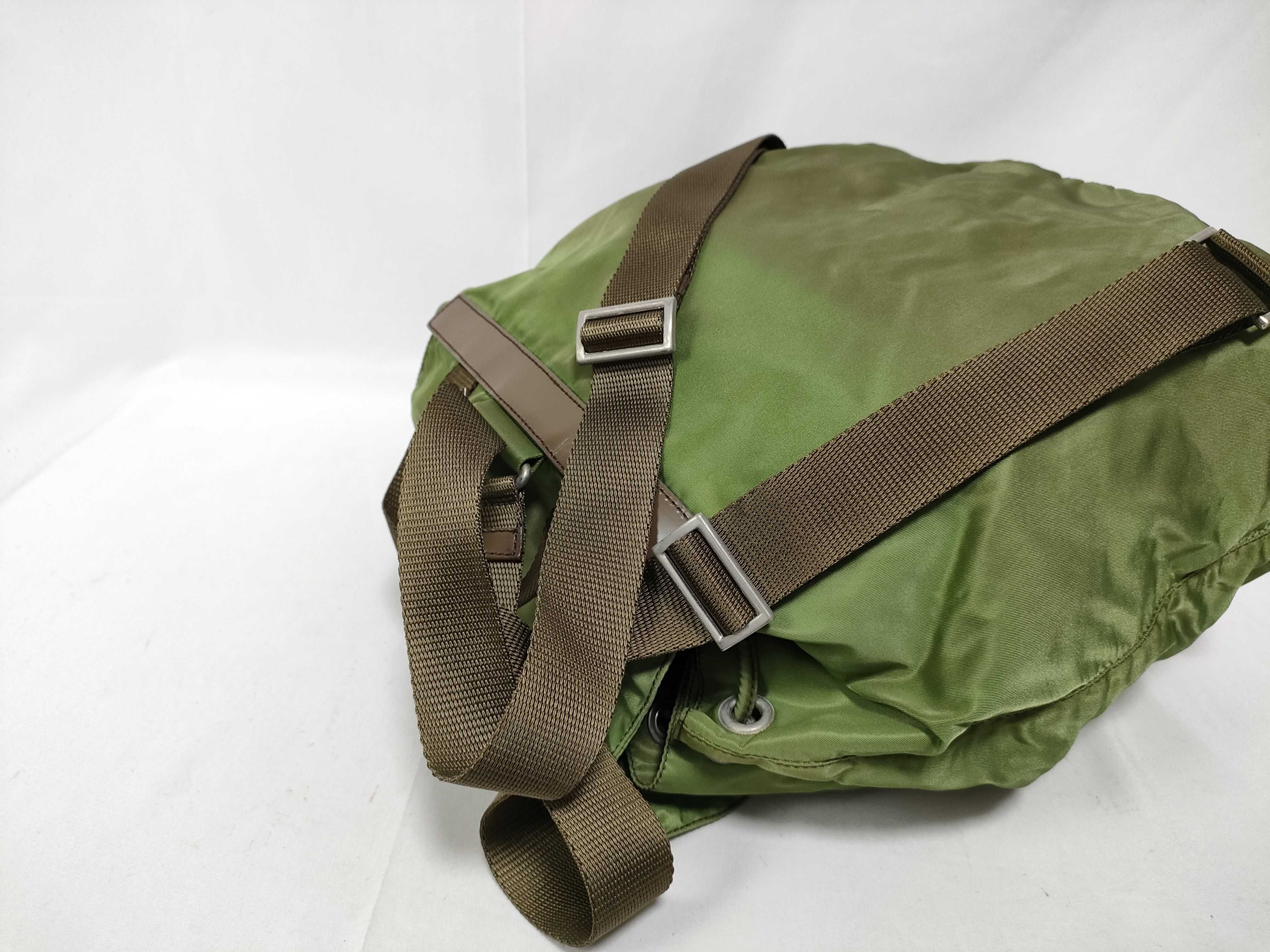 Nylon Backpack, Khaki Bag, Rucksack — view 10