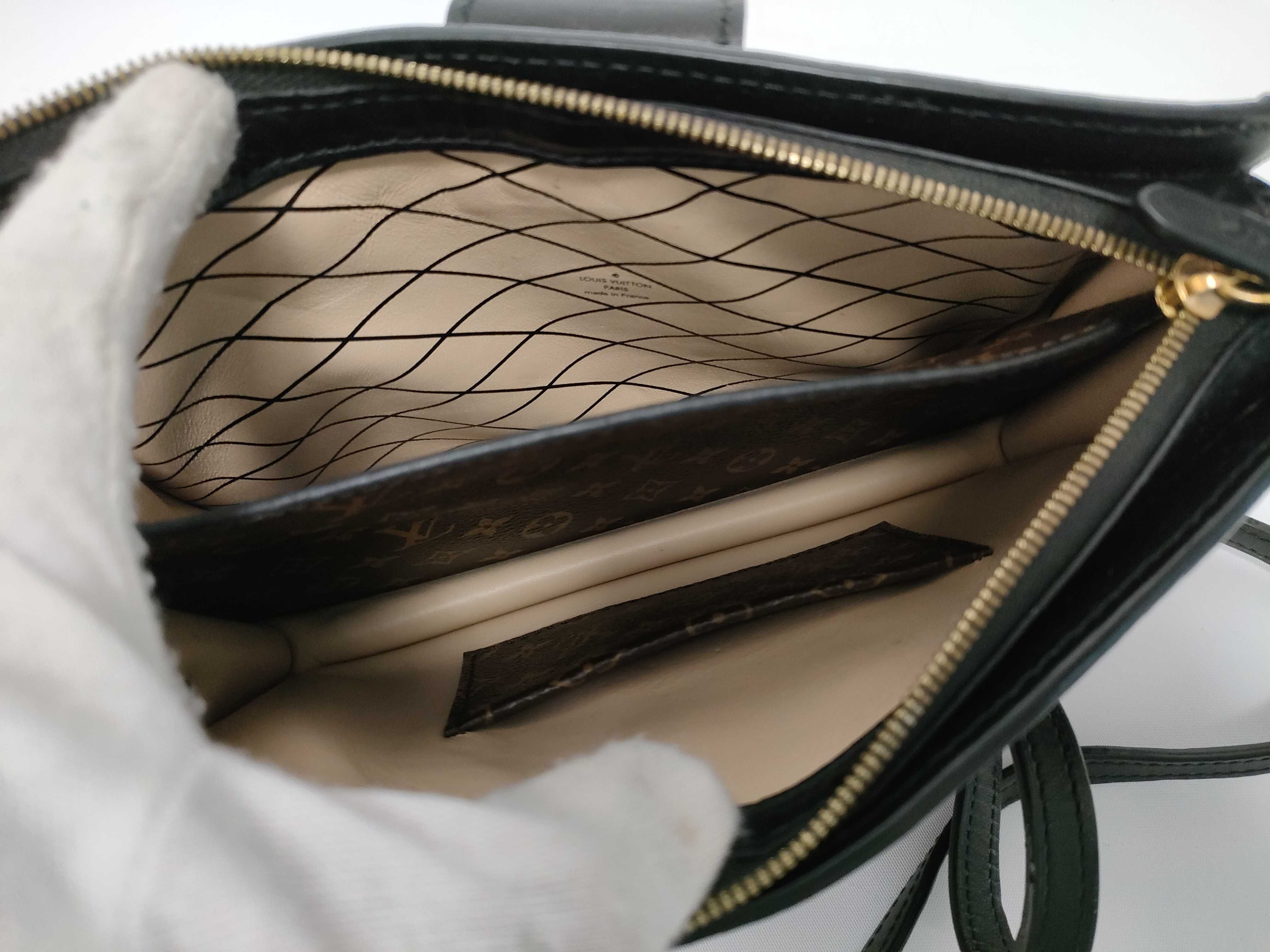 Monogram Trunk Clutch Brown Gold Monogram Reverse IC Shoulder Bag — view 11