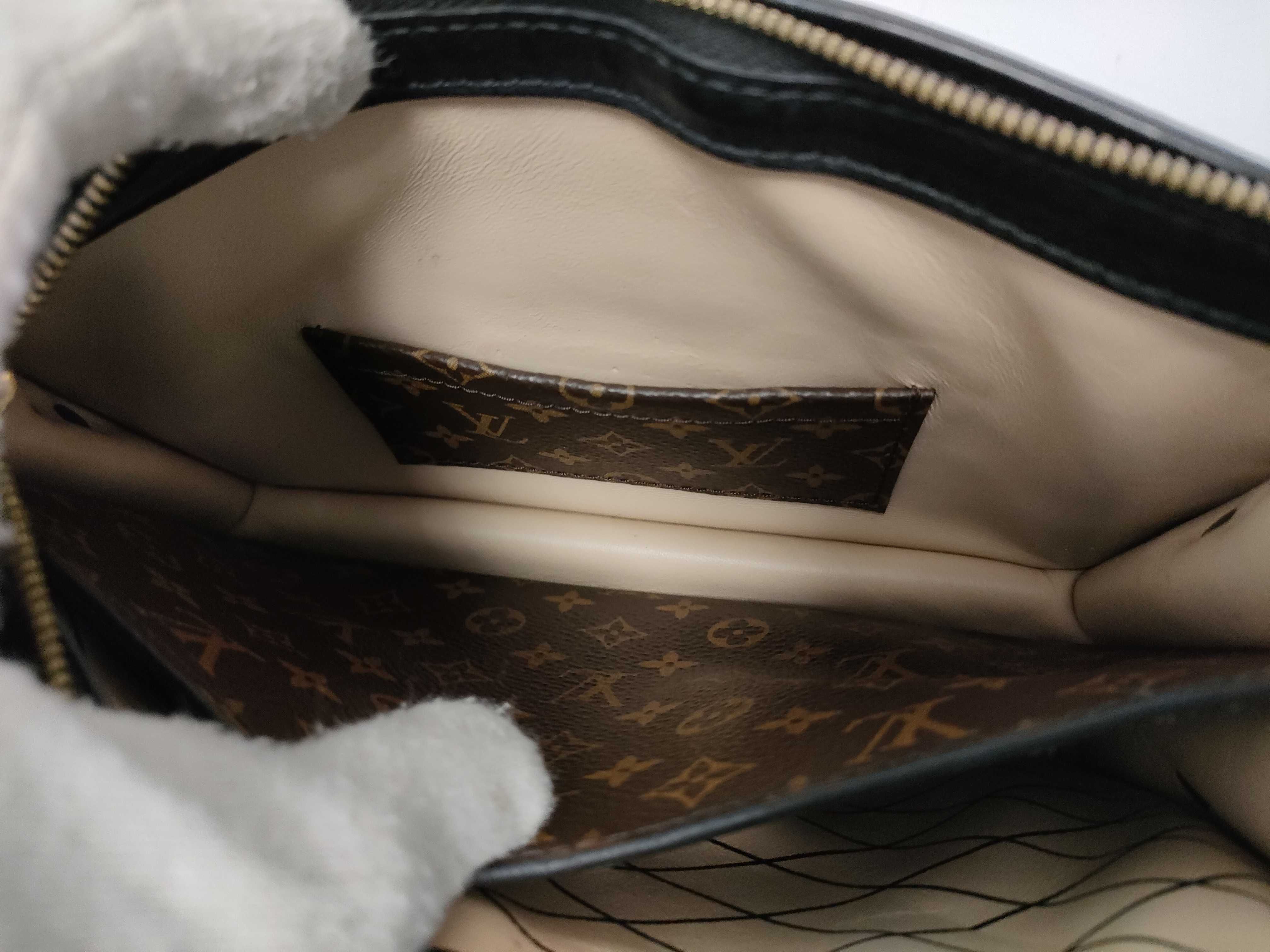 Monogram Trunk Clutch Brown Gold Monogram Reverse IC Shoulder Bag — view 14