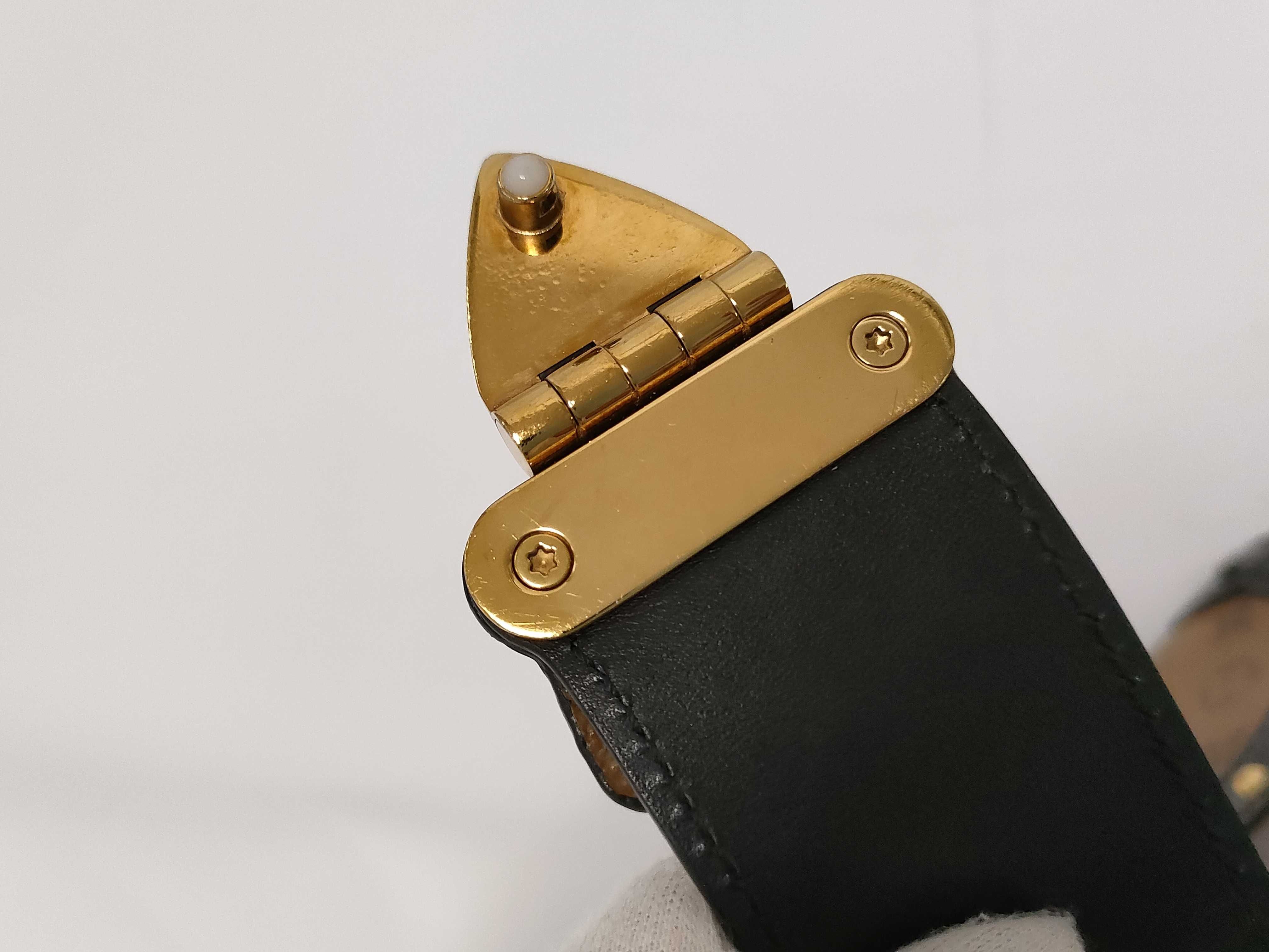 Monogram Trunk Clutch Brown Gold Monogram Reverse IC Shoulder Bag — view 9