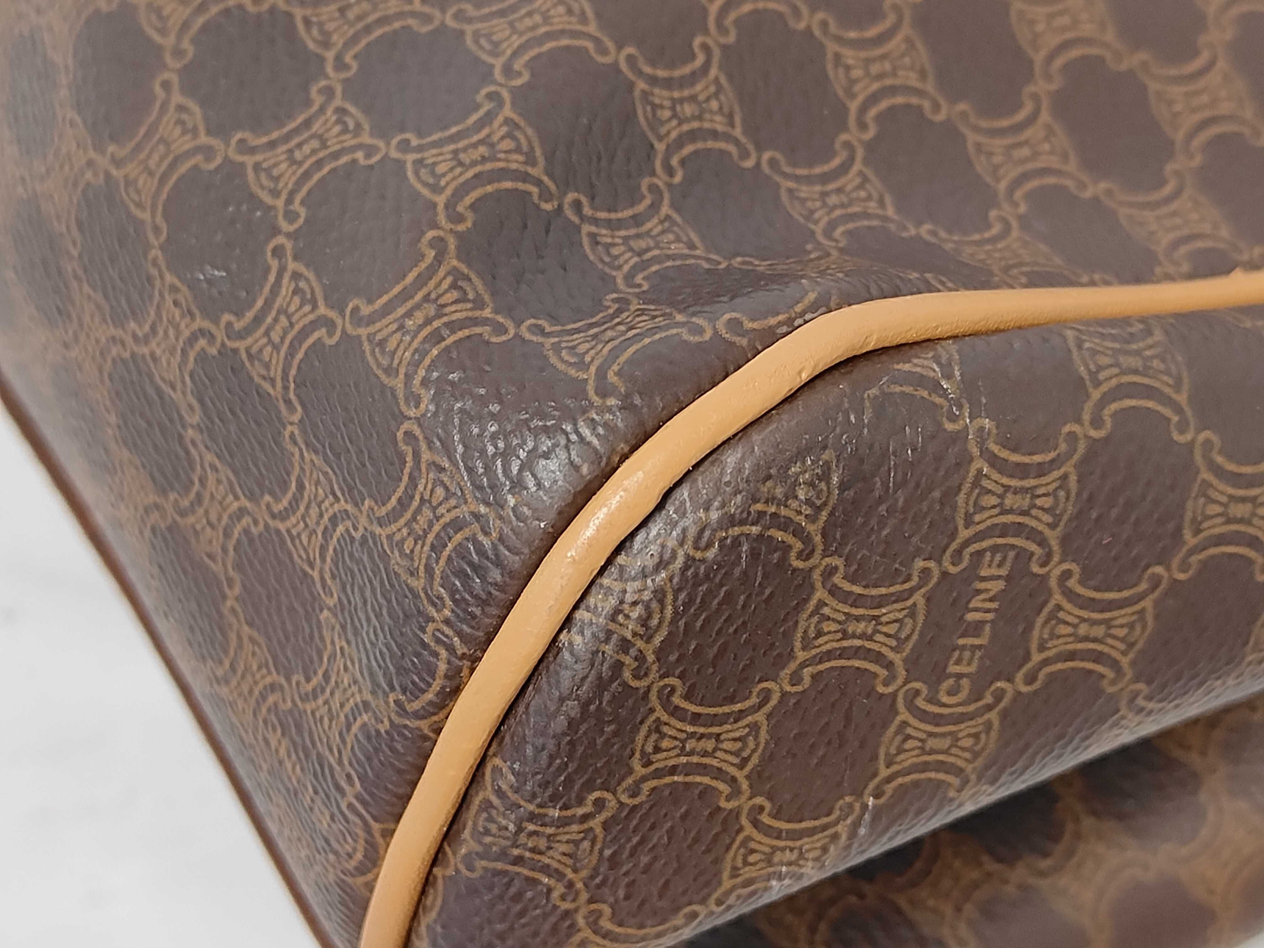 Macadam Leather Handbag Shoulder Bag — view 6