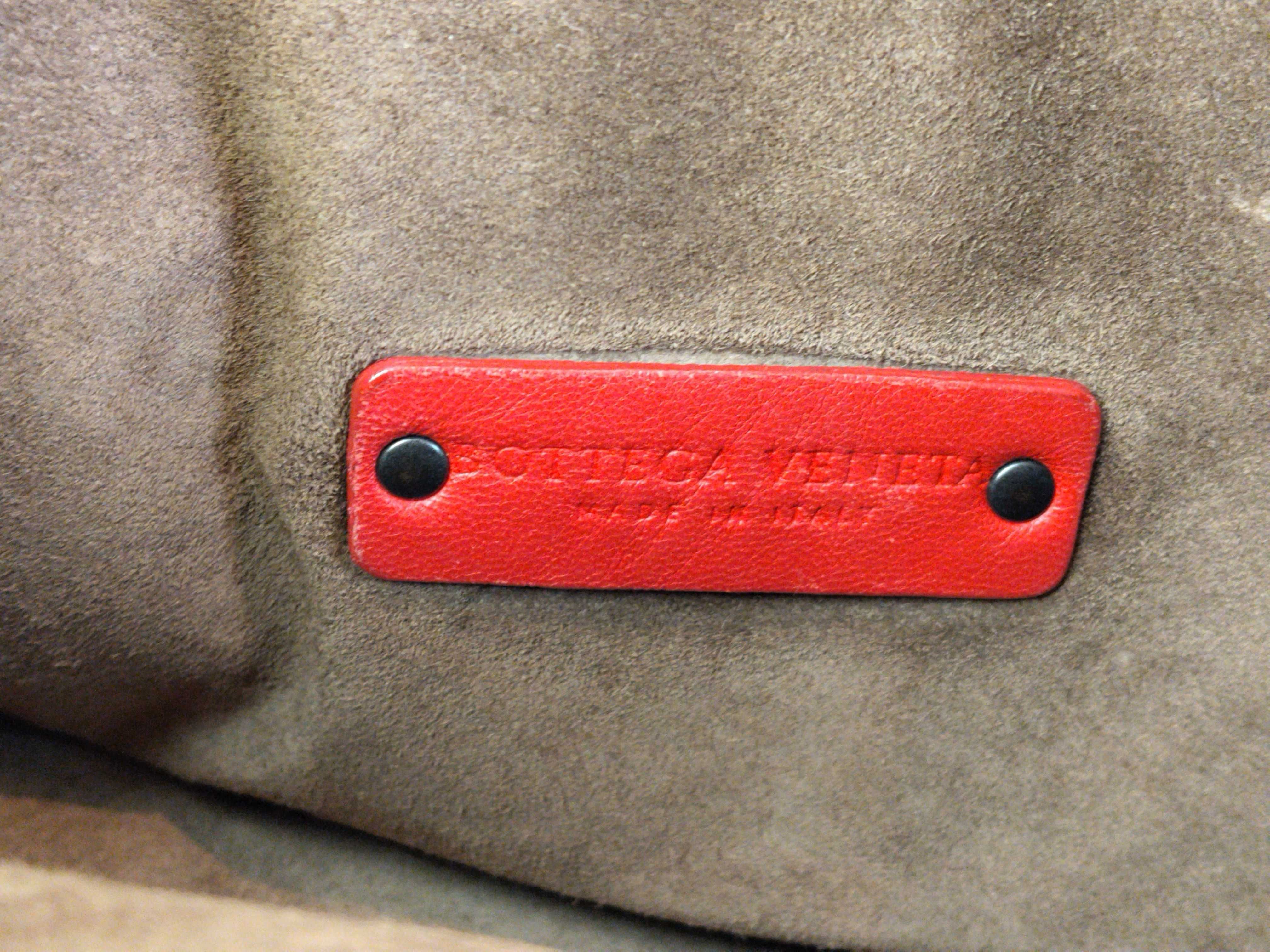 Intrecciato Bottega Veneta Handbag Intrecciato Red Leather Handbag — view 12