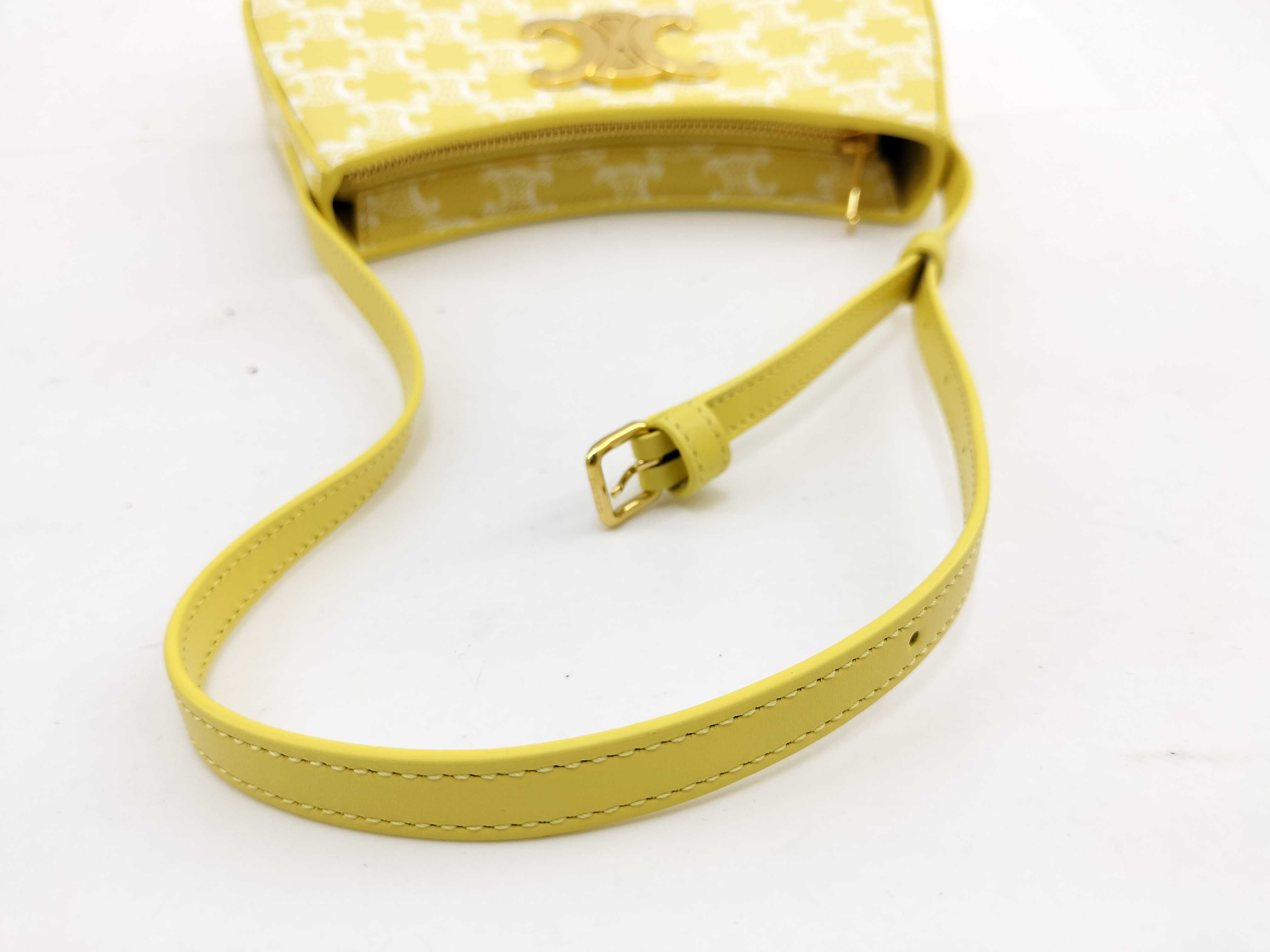 Tilly Yellow Shoulder Bag (Unused) — view 6
