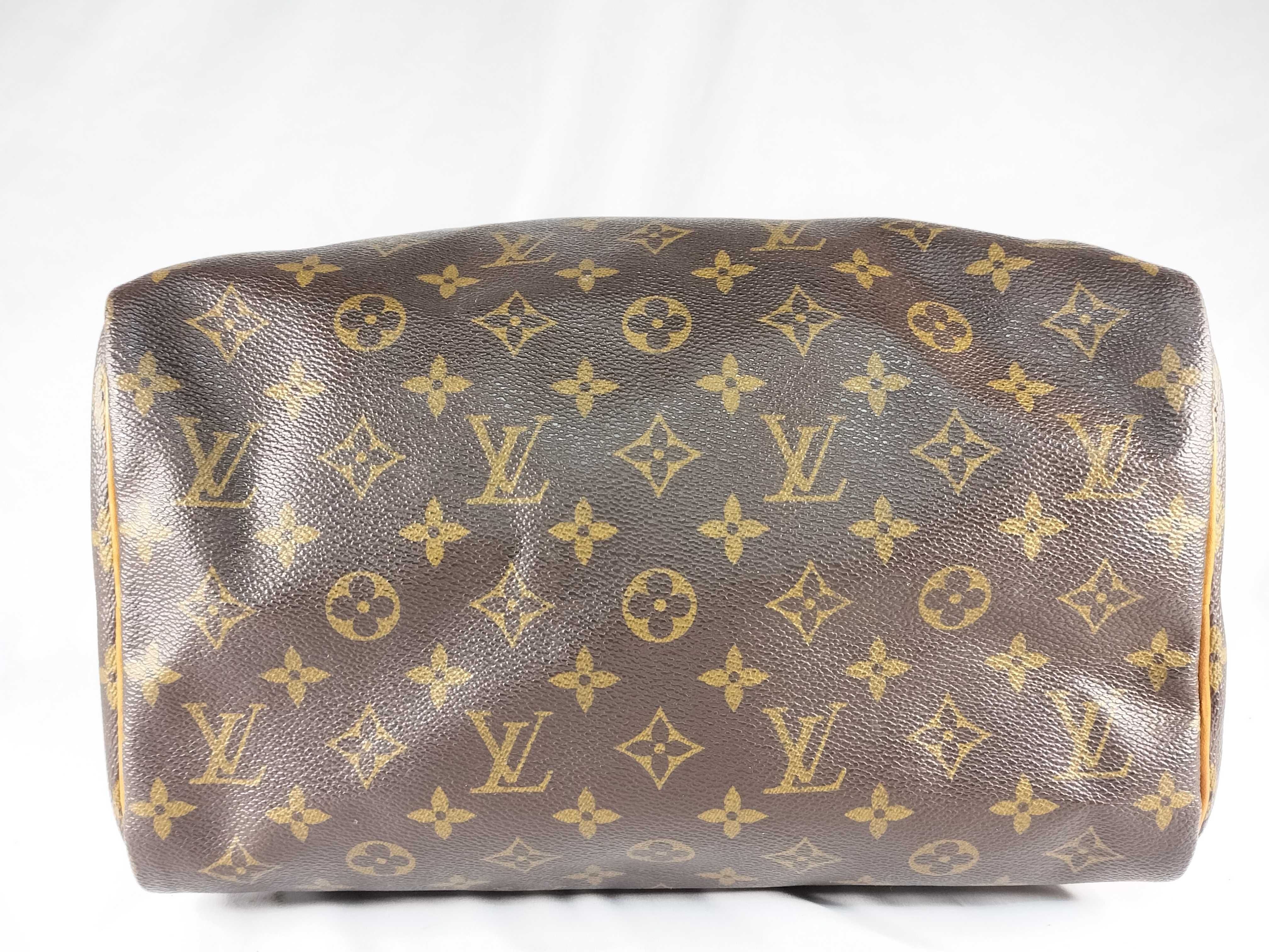 Monogram Speedy 30 M41526 TH1022 Brown Handbag — view 8