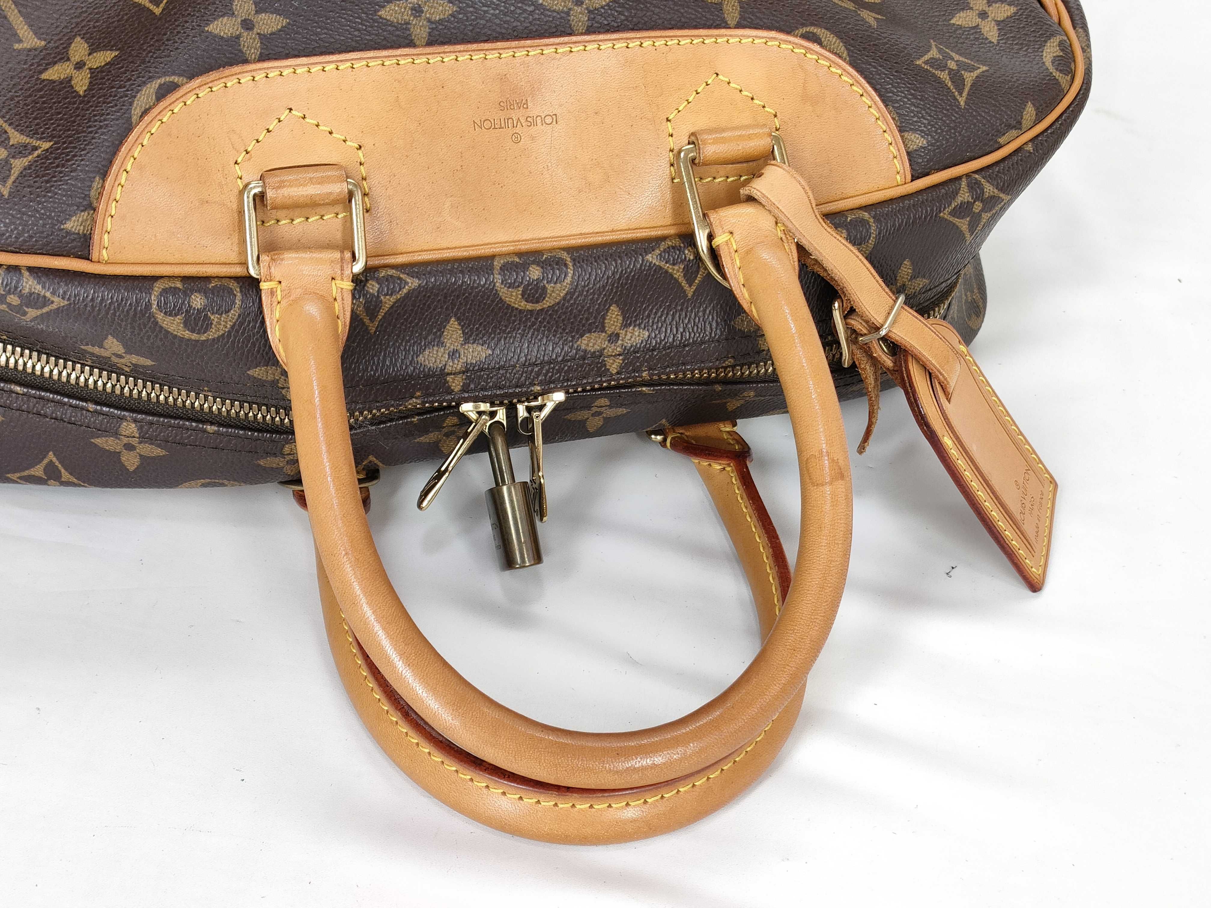Monogram Louis Vuitton Deauville Handbag — view 3
