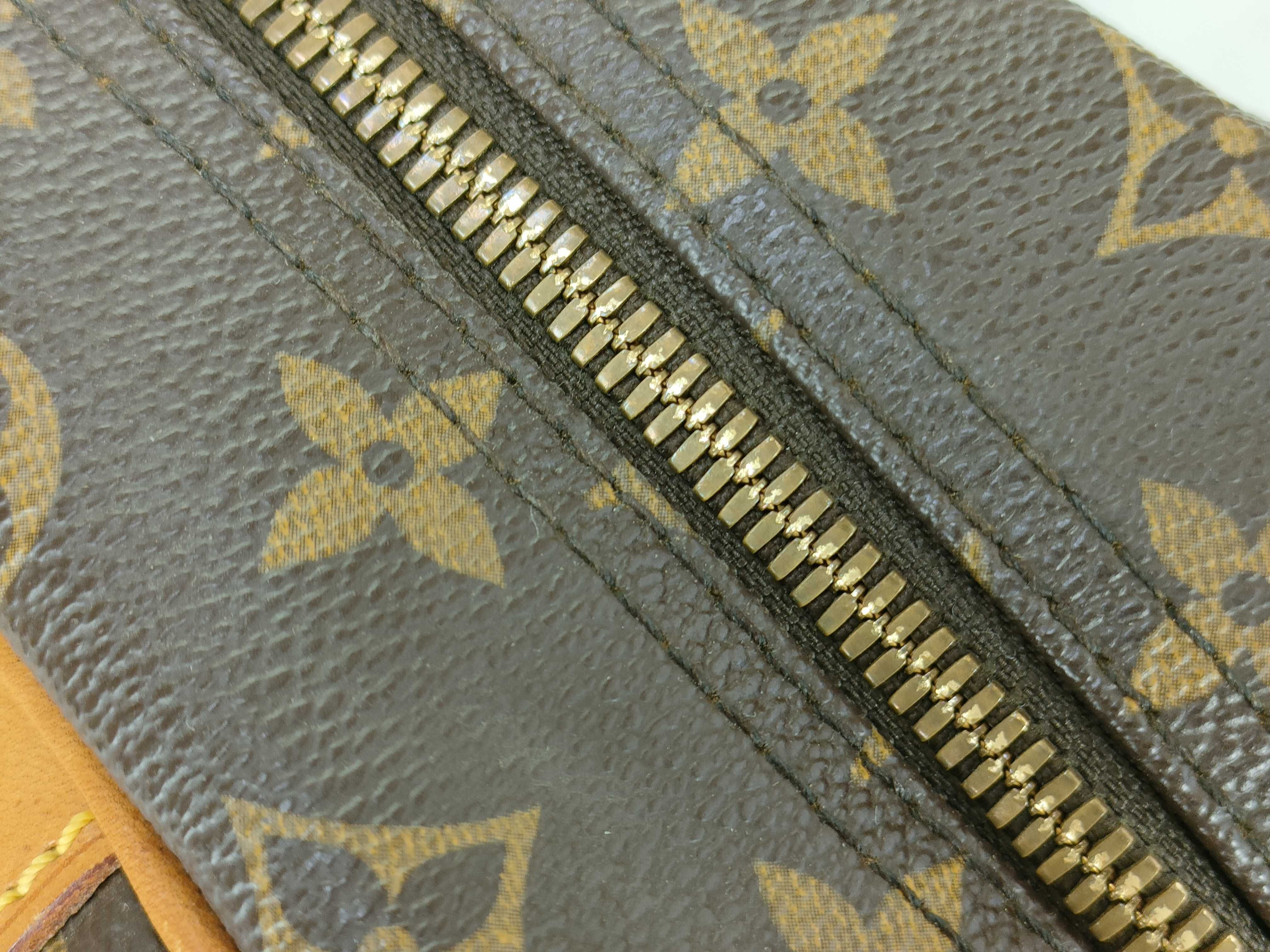 Monogram Louis Vuitton Deauville Handbag — view 6
