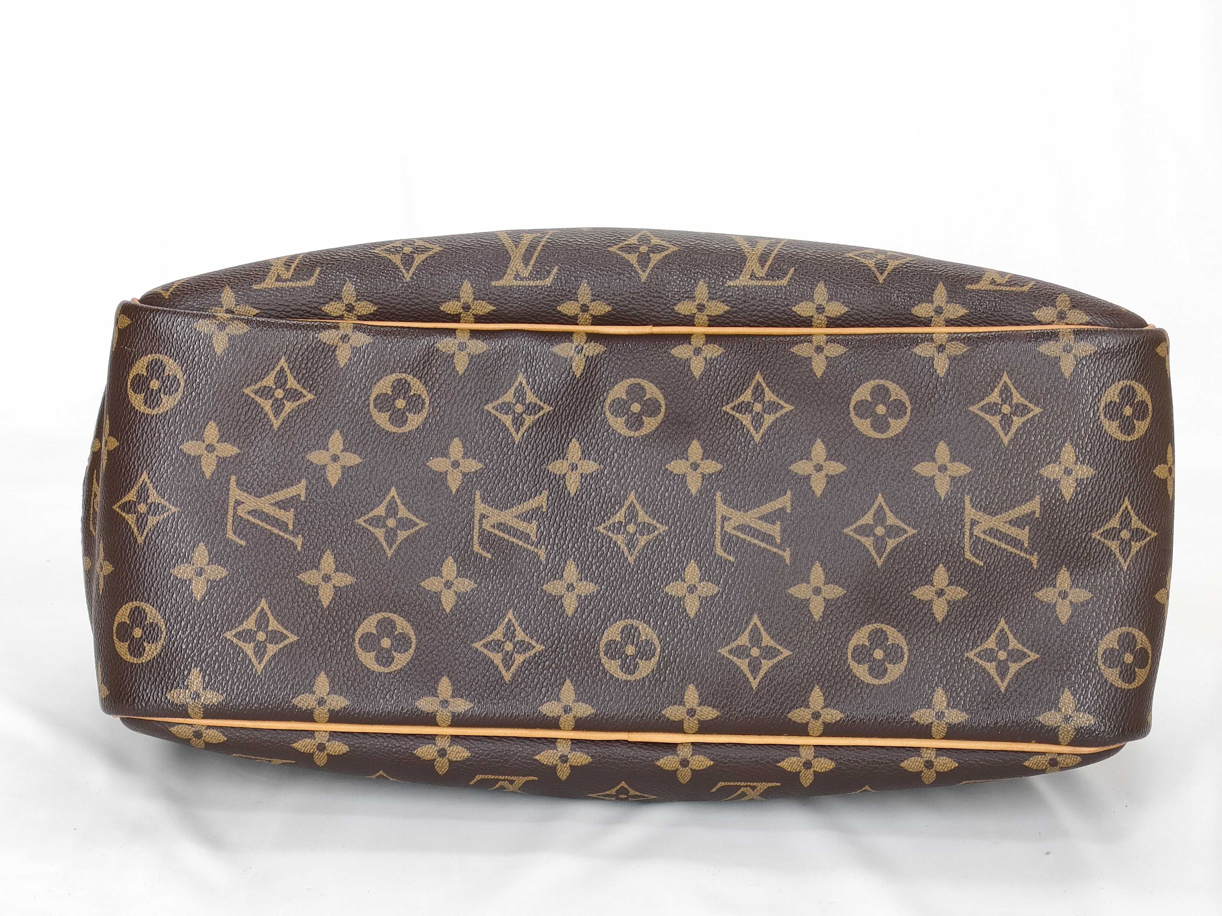 Monogram Louis Vuitton Deauville Handbag — view 8