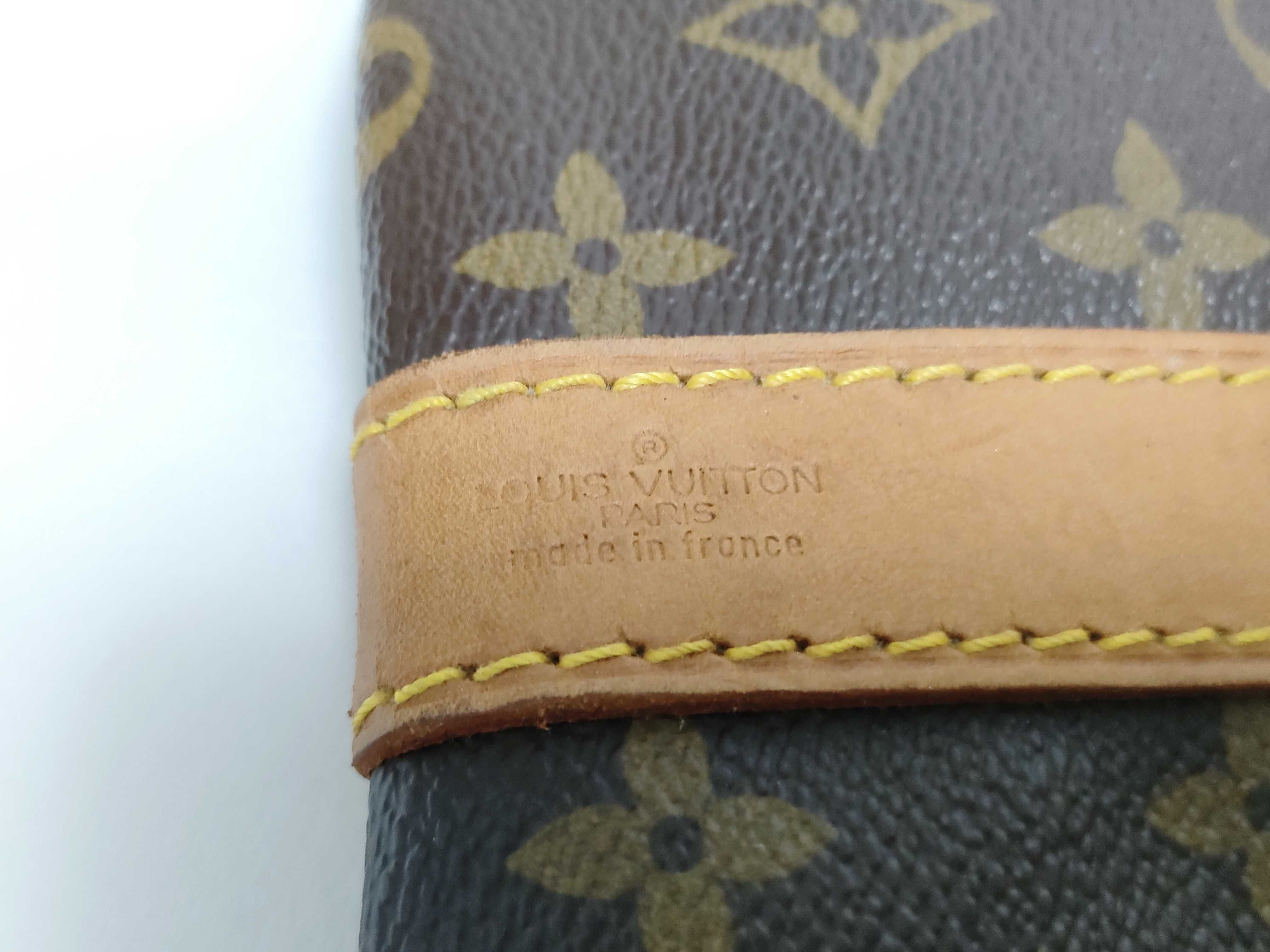 Monogram Vuitton Keepall Bandoulière Boston Bag — view 12