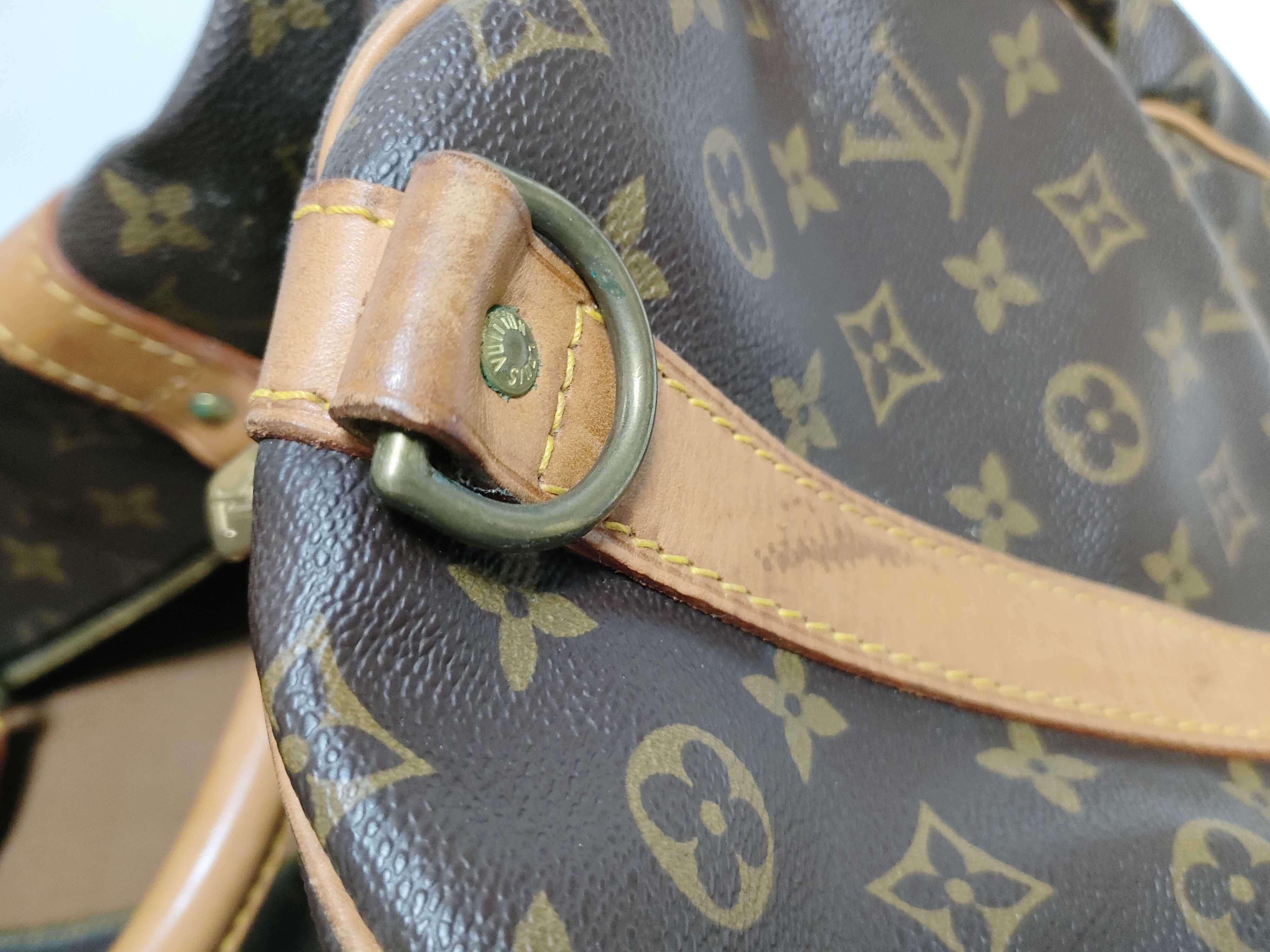 Monogram Vuitton Keepall Bandoulière Boston Bag — view 14