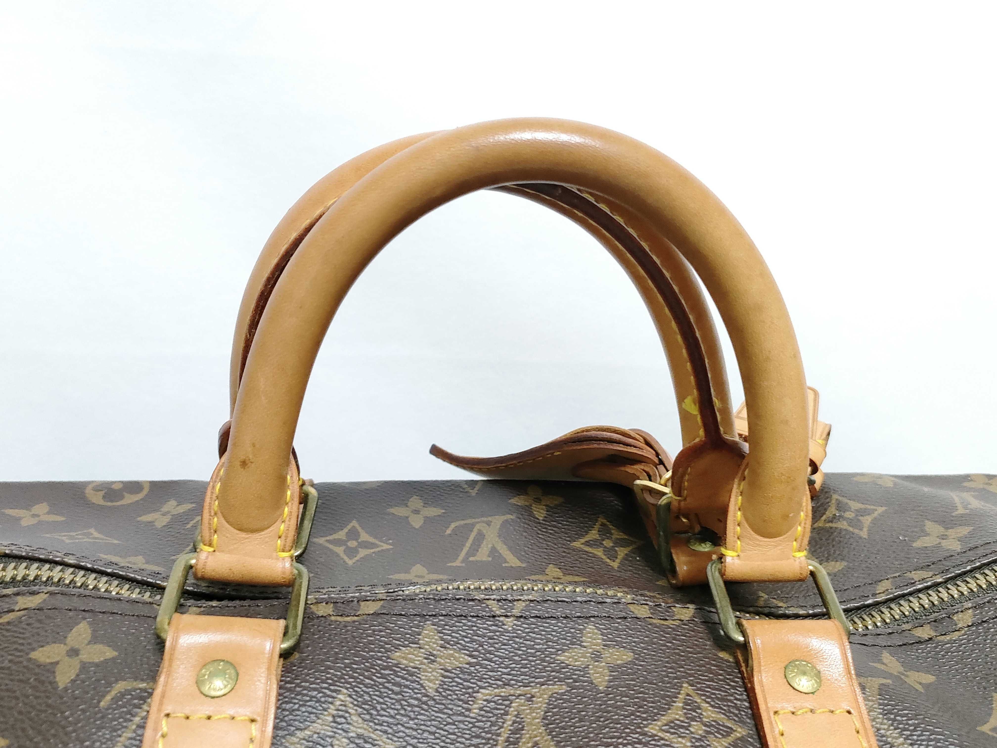 Monogram Vuitton Keepall Bandoulière Boston Bag — view 3