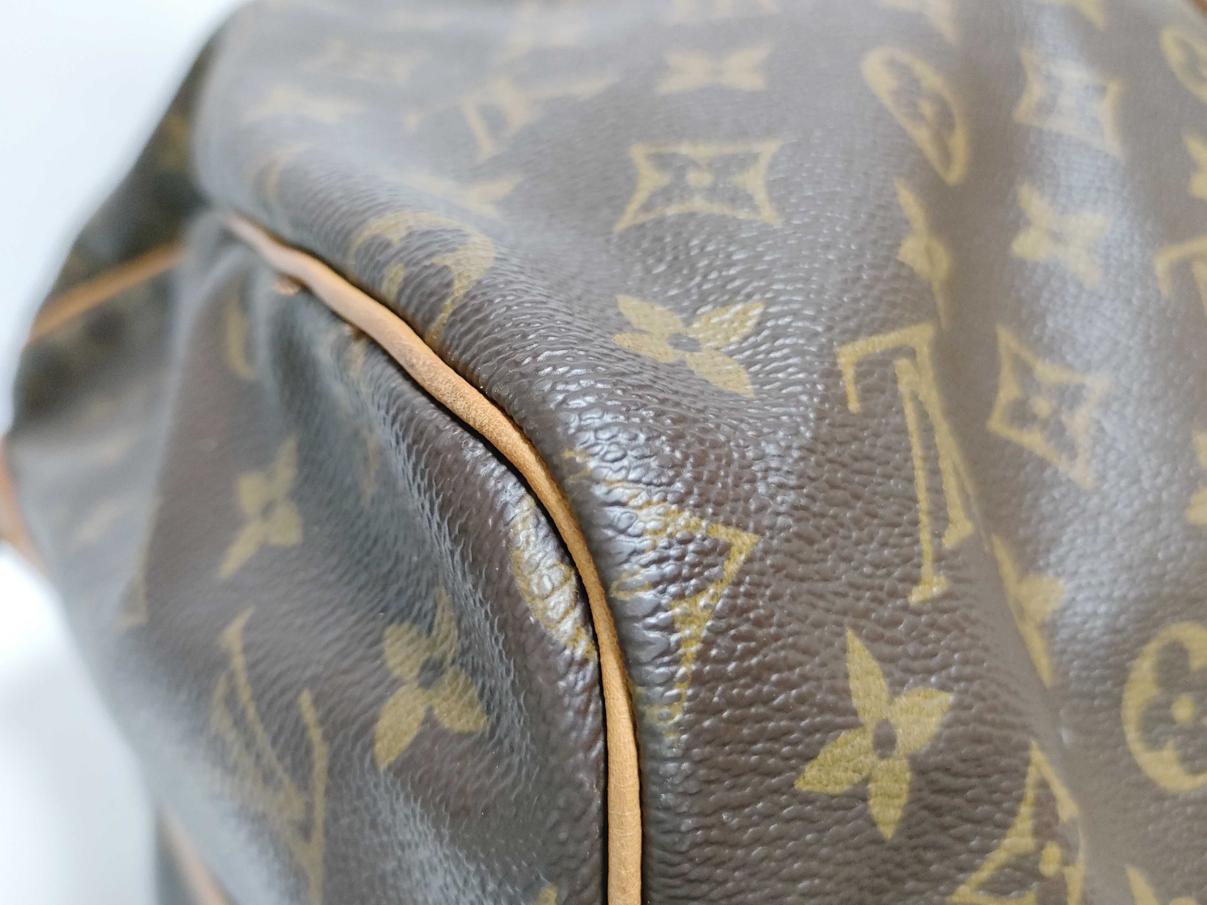 Monogram Vuitton Keepall Bandoulière Boston Bag — view 8