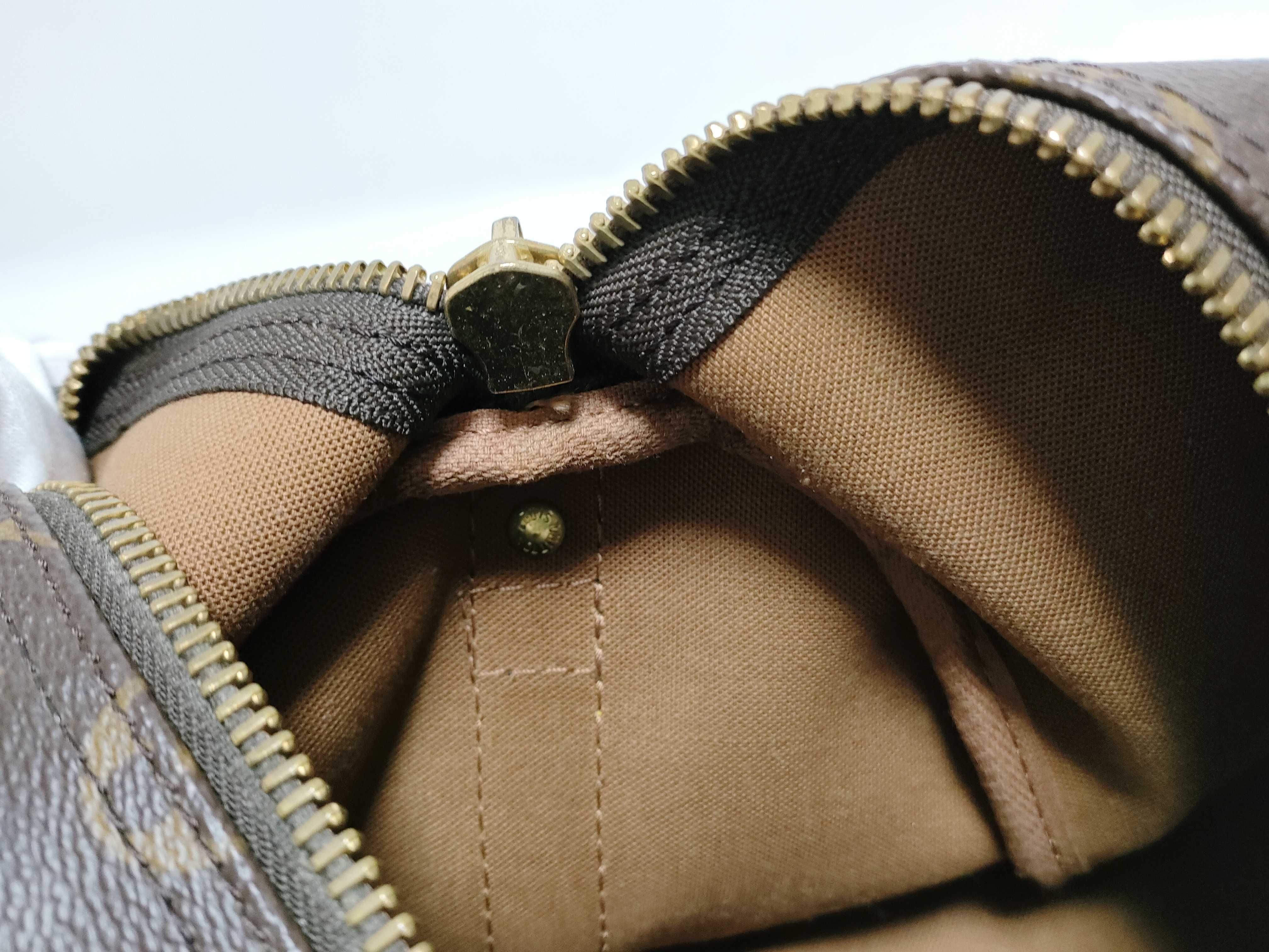 Monogram Vuitton Keepall Bandoulière Boston Bag — view 10
